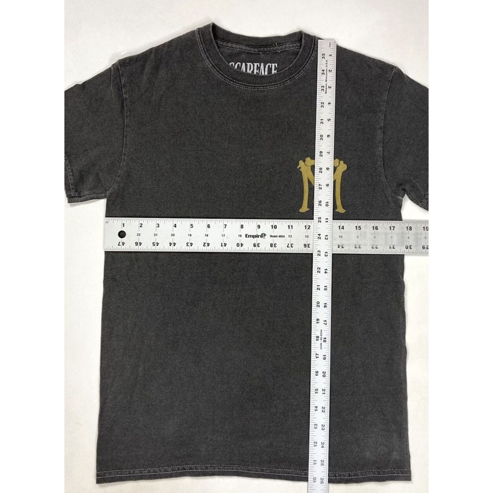 Ripple Junction Scarface Movie Graphic T-Shirt Men Small Gray Short Sleeve Size US S / EU 44-46 / 1 - 6 Thumbnail