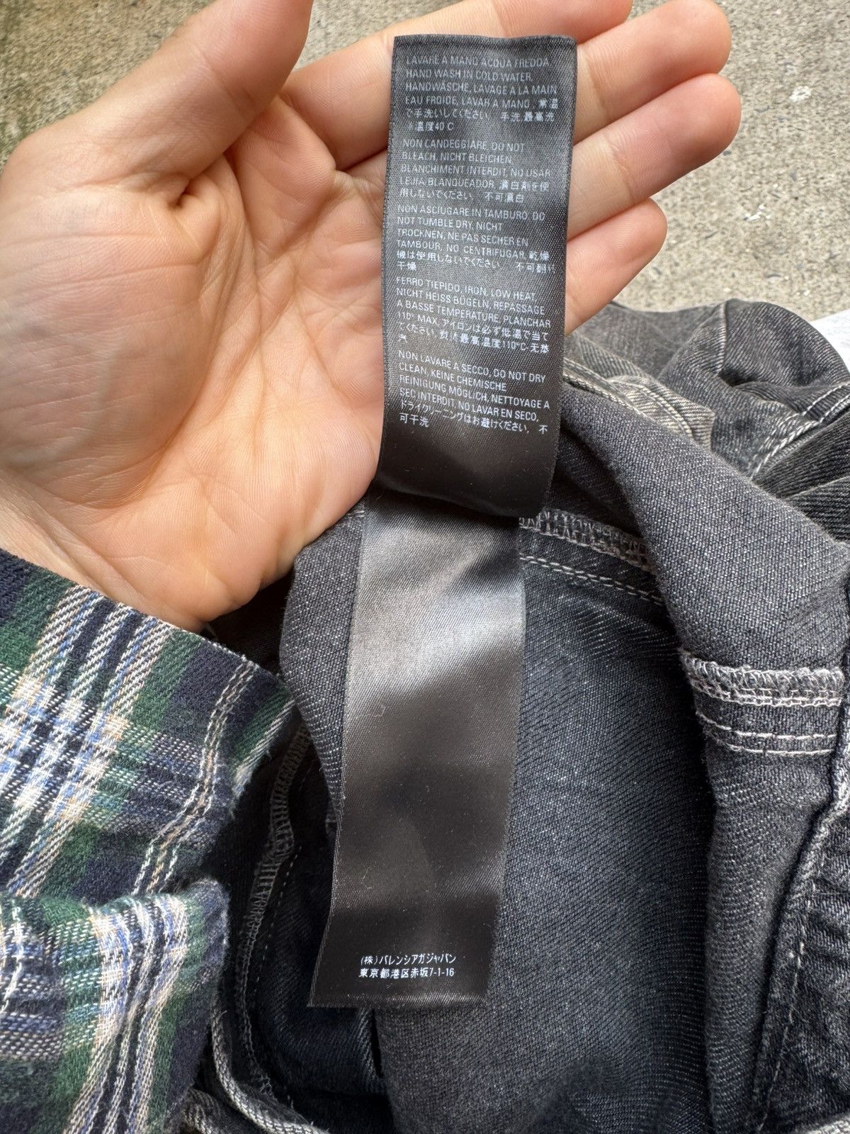 Balenciaga Balenciaga Raver Denim Spring 22 Clones Collection Size US 30 / EU 46 - 14 Thumbnail