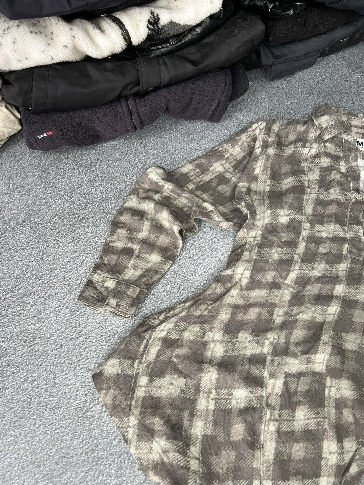 Maison Margiela MM6 asymmetrical check shirt Size M / US 6-8 / IT 42-44 - 4 Thumbnail