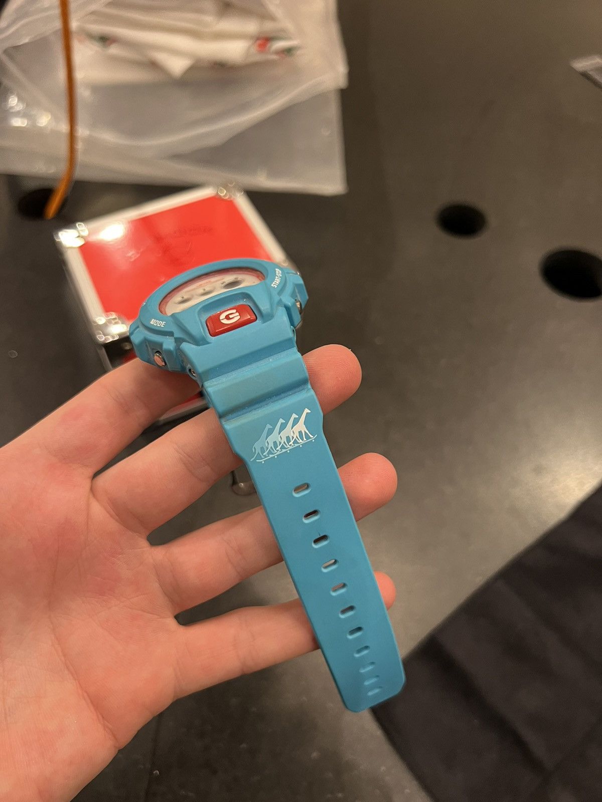 G Shock Casio G Shock LRG Blue Watch Size ONE SIZE - 6 Thumbnail