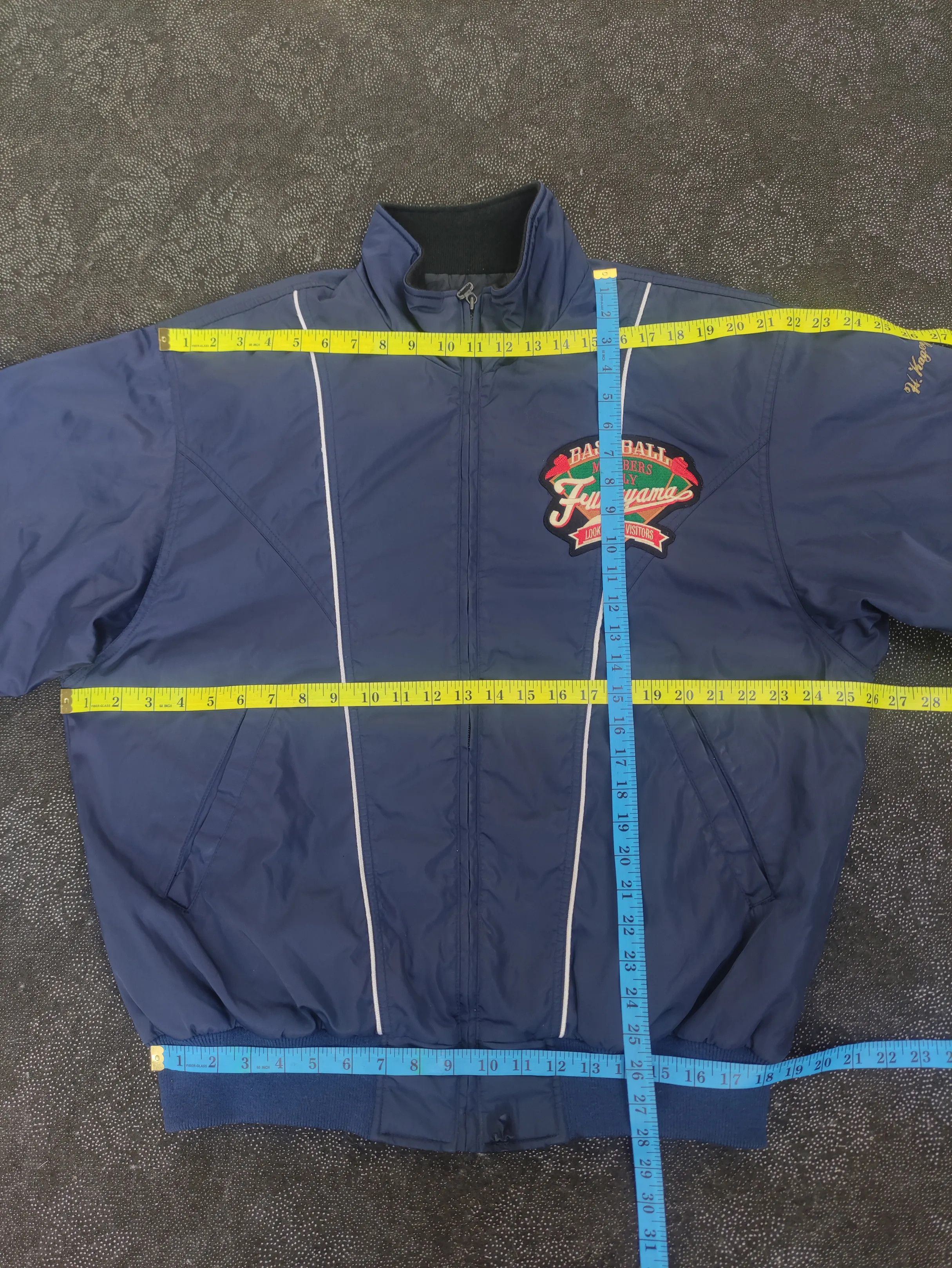 Descente Vintage 80s Descente Fukuyama Baseball Jacket J003 Size US XL / EU 56 / 4 - 20 Thumbnail