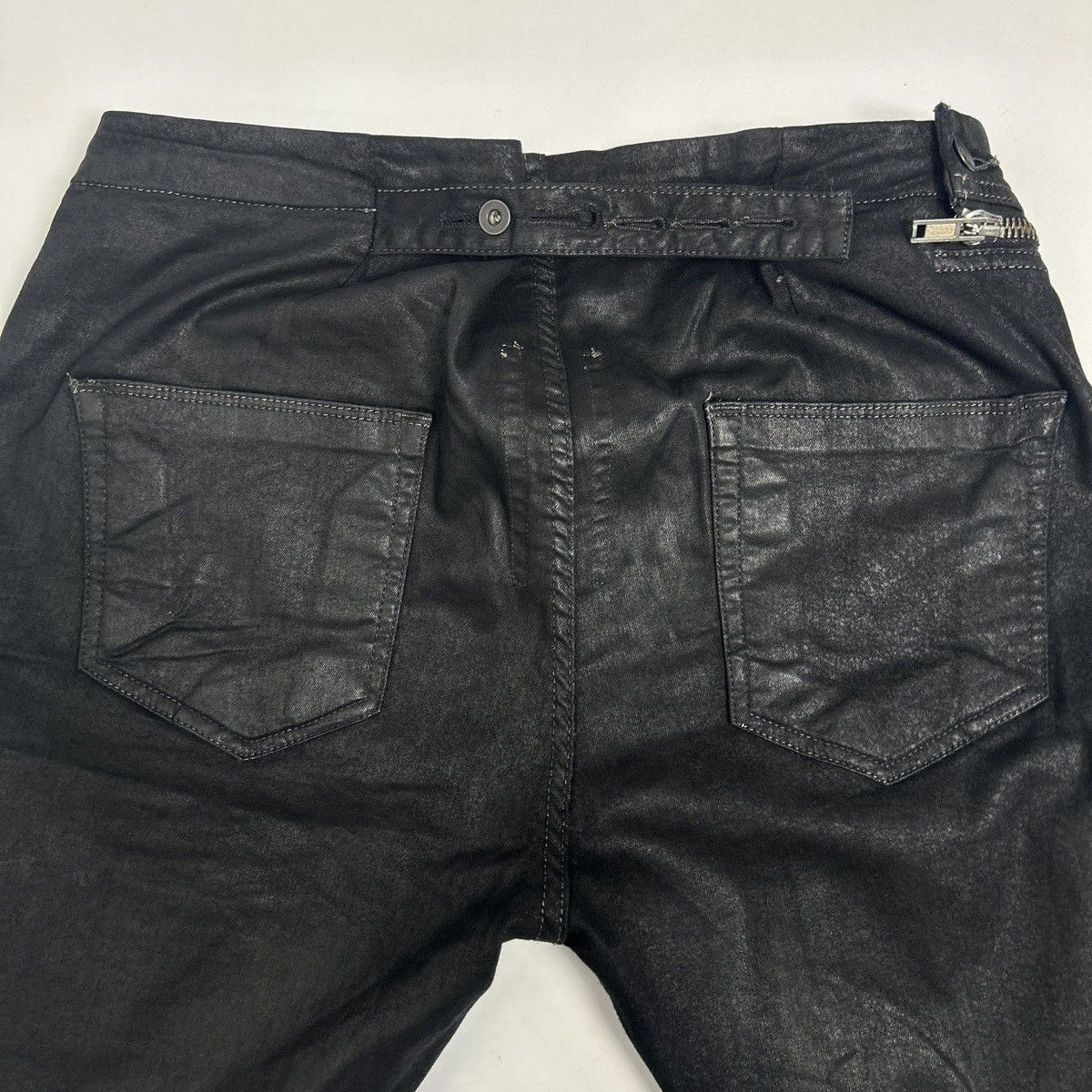 Rick Owens × Rick Owens Drkshdw RICK OWENS AIR CUT JEANS WAX Size US 32 / EU 48 - 6 Thumbnail
