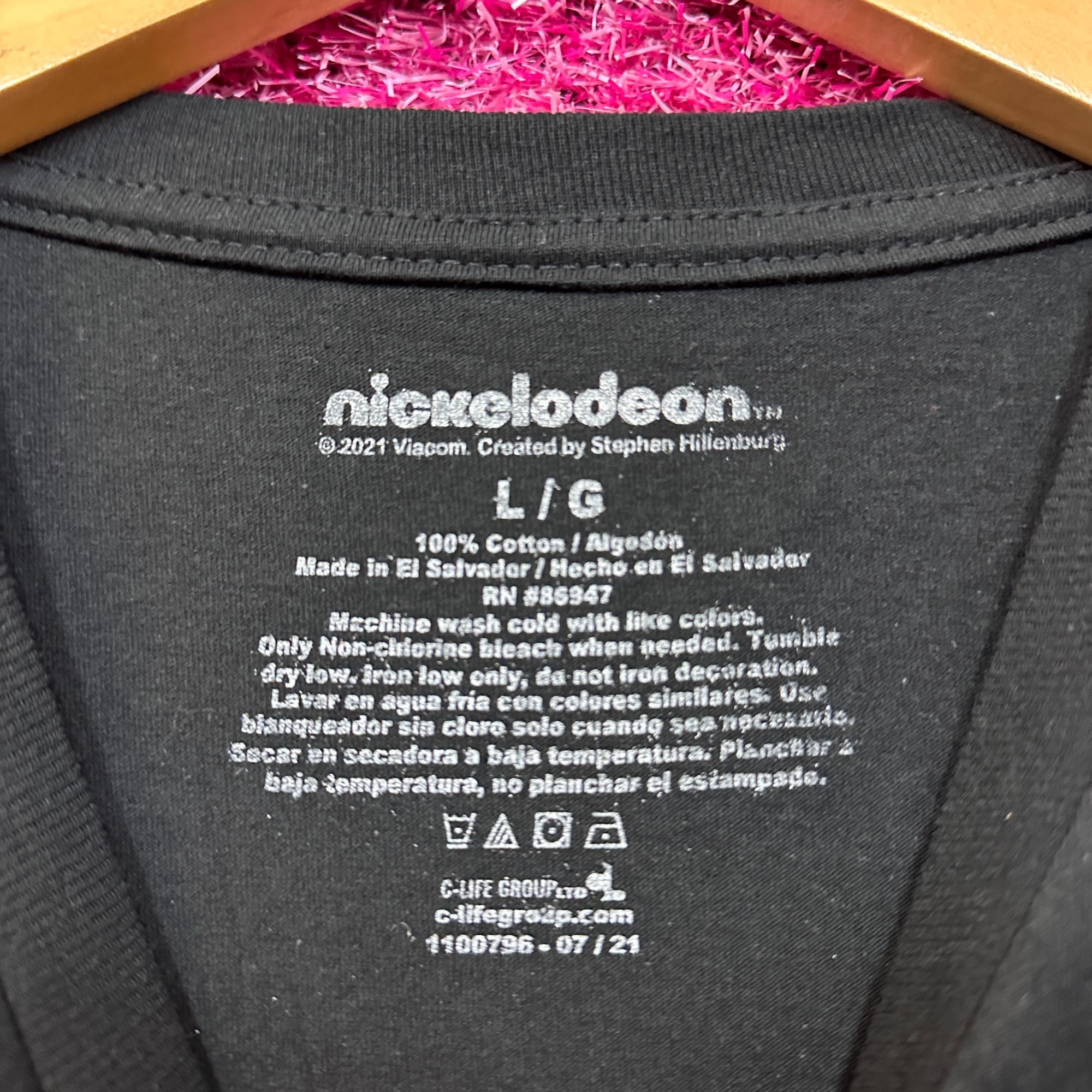 Nickelodeon SpongeBob SquarePants Animated Series Nickelodeon Tee L Size US L / EU 52-54 / 3 - 4 Thumbnail