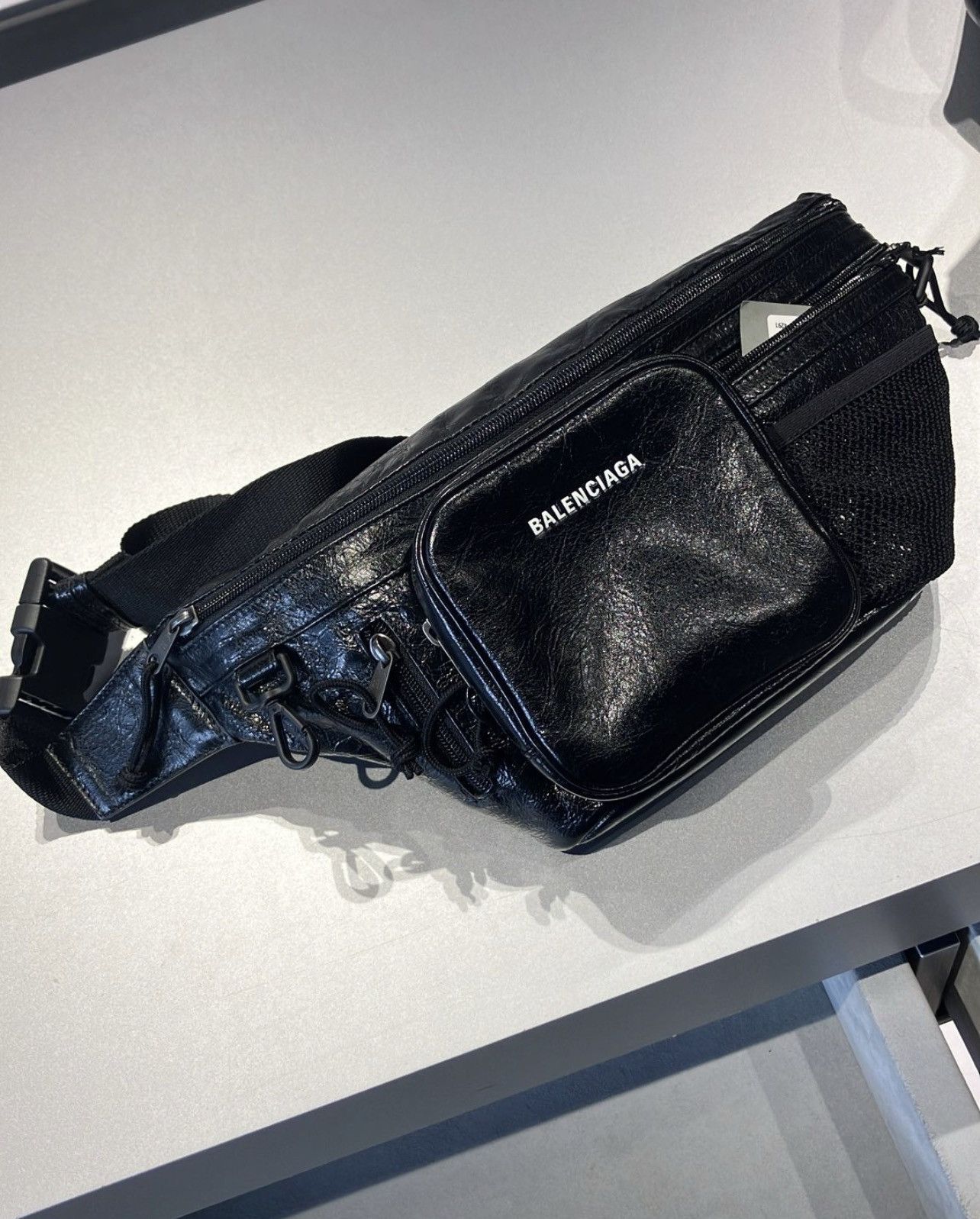 Balenciaga 💥LIMITED💥Leather Multizip Explorer Beltpack Size ONE SIZE - 1 Thumbnail