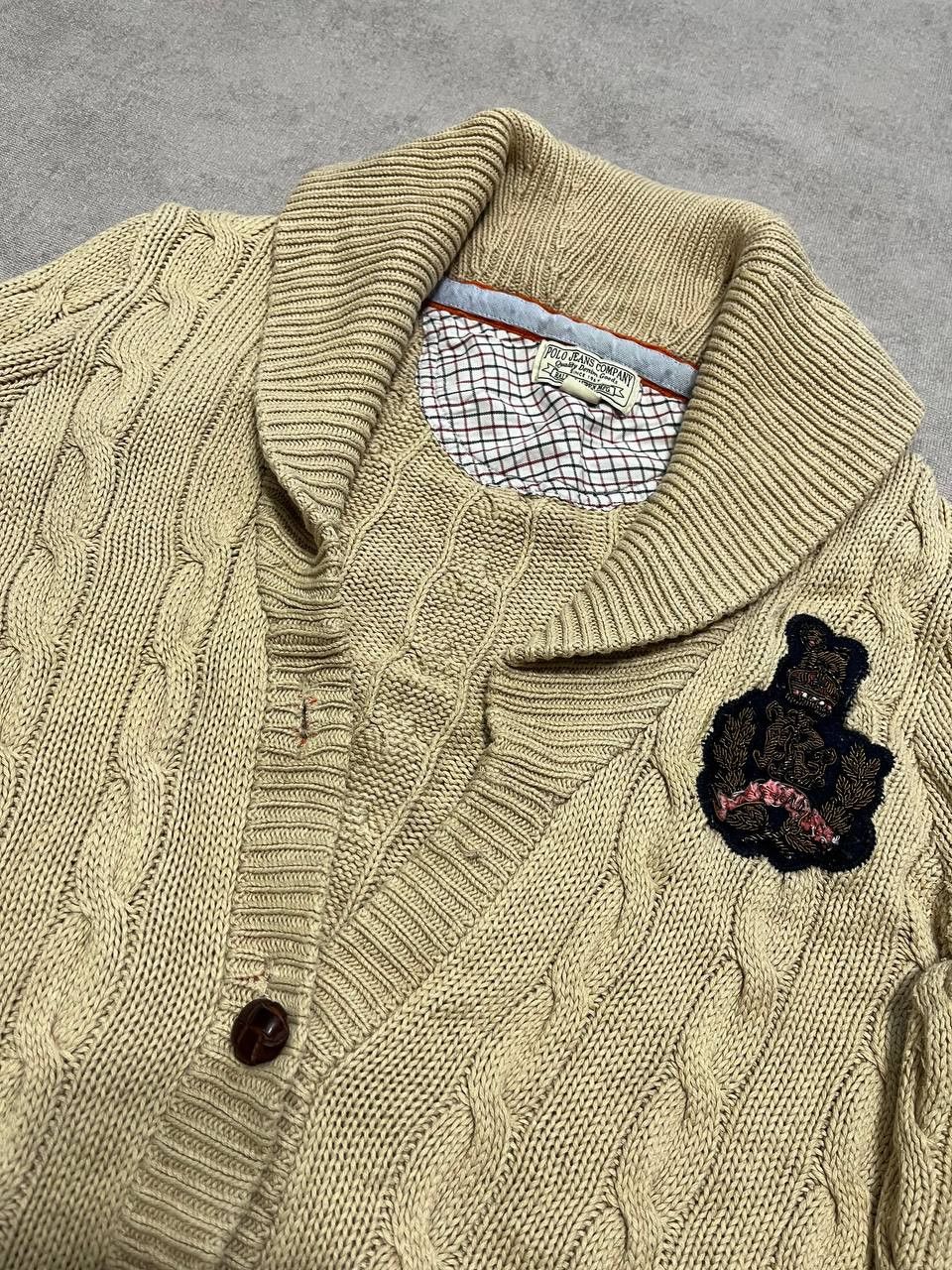 Polo Ralph Lauren Vintage Polo Ralph Lauren Women`s Cable Knit Sweater Sz M Size M / US 6-8 / IT 42-44 - 6 Thumbnail