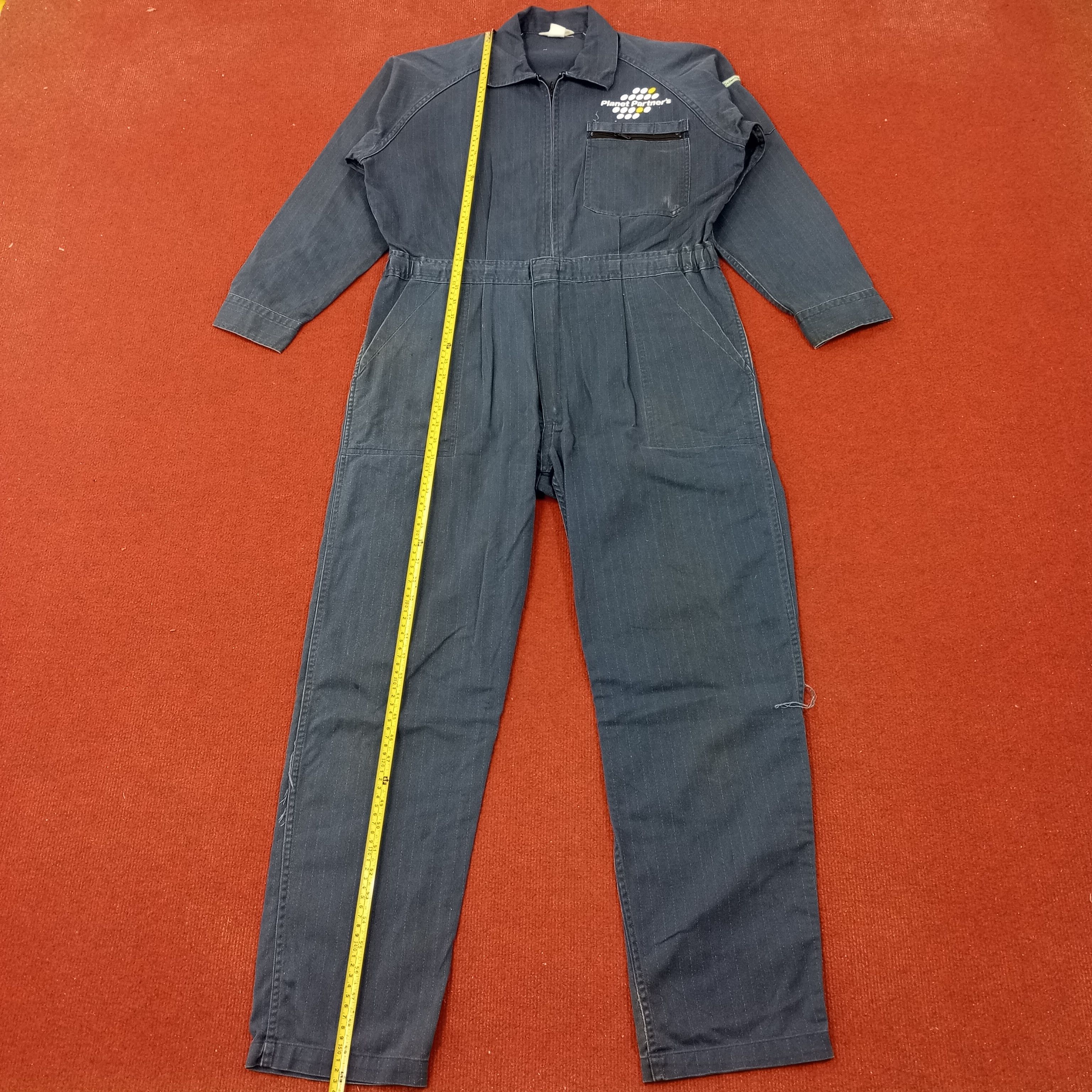 Vintage Planet Partner's Workwear Workers Coverall Jacket Size US L / EU 52-54 / 3 - 7 Thumbnail