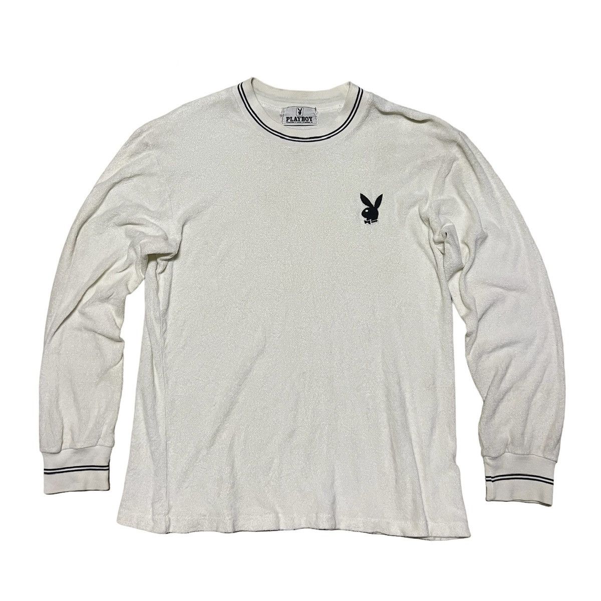 Playboy Playboy Small Logo Long Sleeve Fleece T Shirt Size US S / EU 44-46 / 1 - 1 Thumbnail