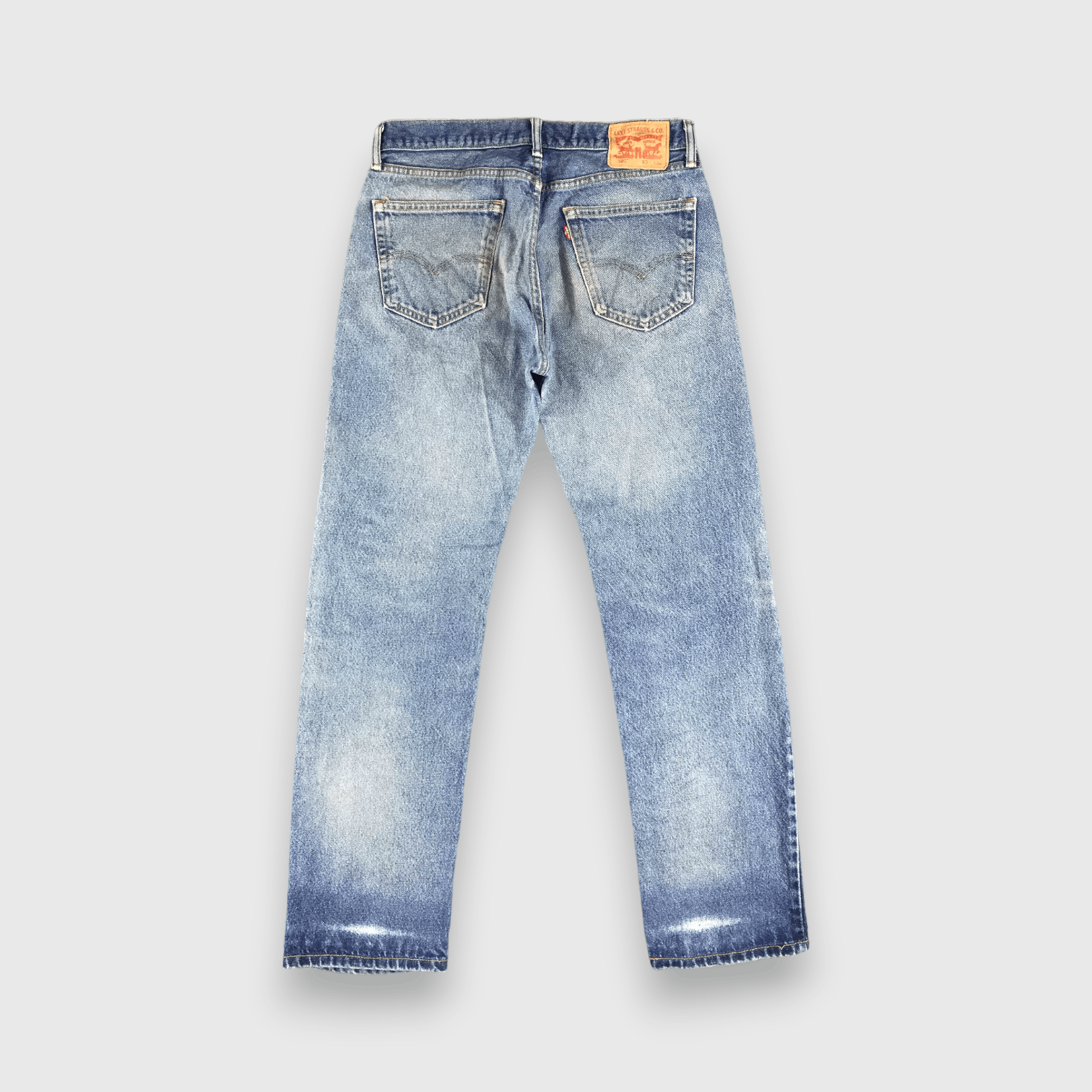 Levi's Vintage Blue Wash Levis 505 Jeans-J2311 Size US 33 - 2 Thumbnail