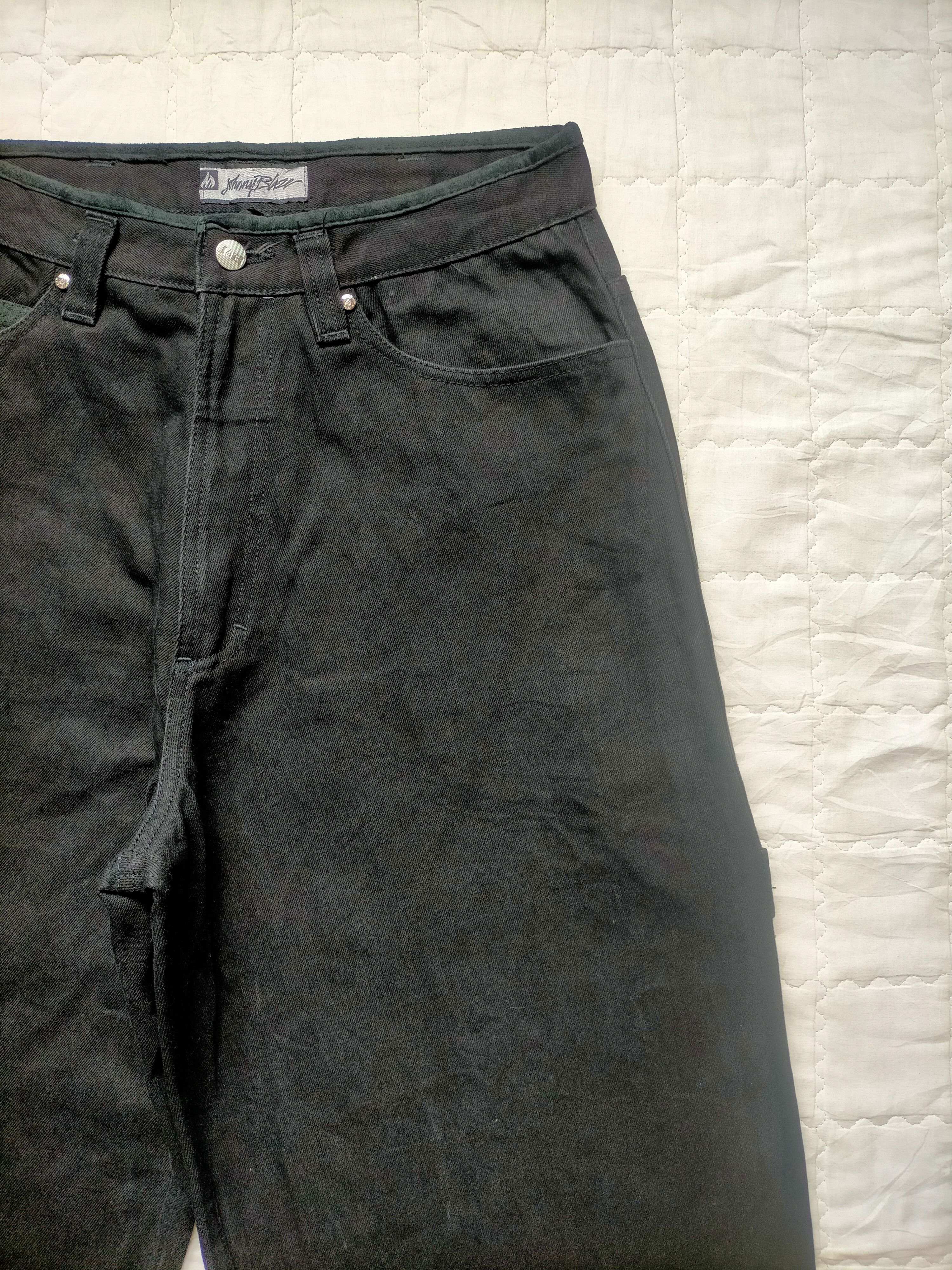 JNCO Johnny Blaze Baggy Carpenter Hip Hop Black Jeans Size US 32 / EU 48 - 12 Thumbnail