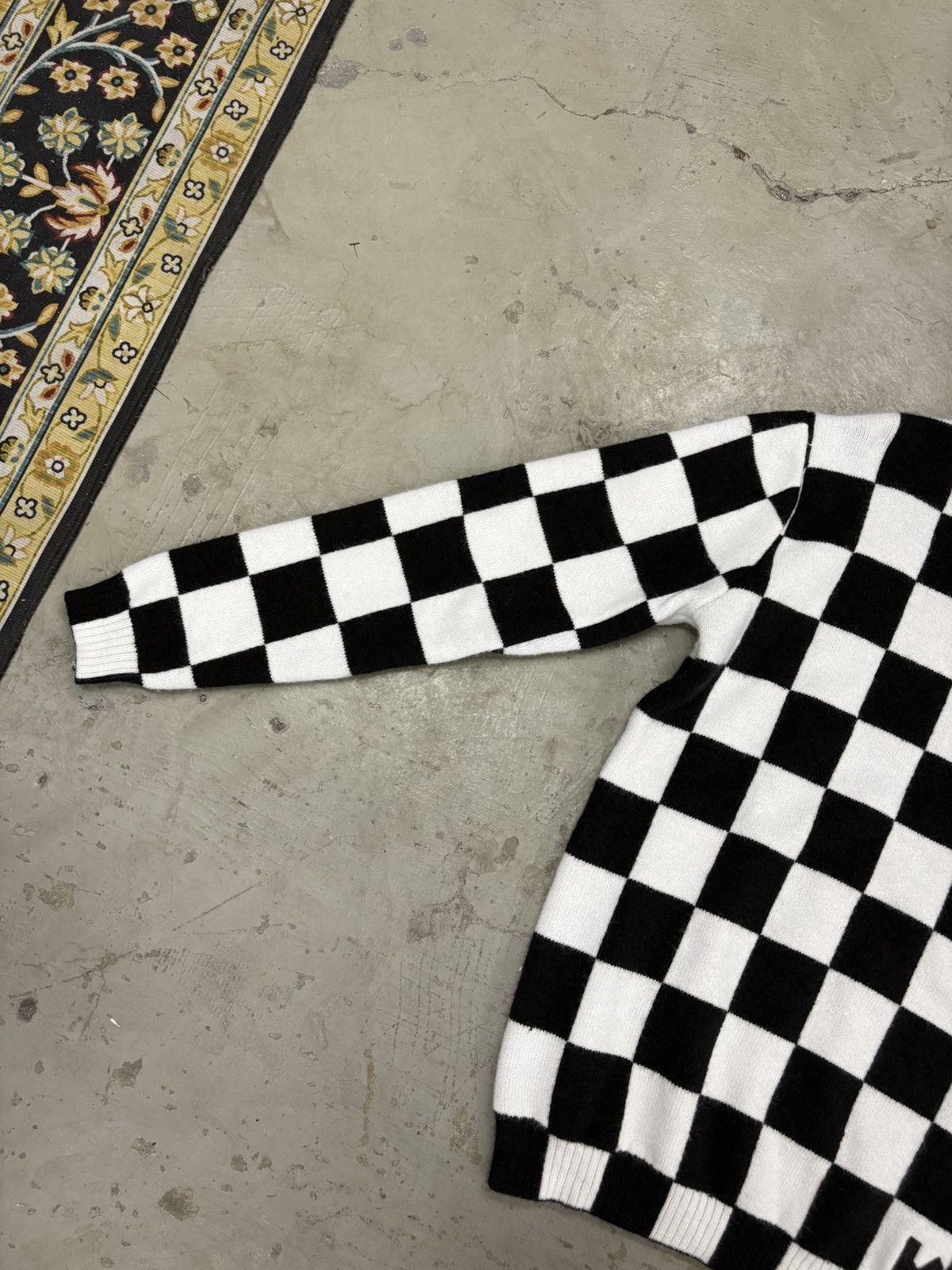 Kenzo Kenzo Paris sweater checkered knitted vintage Size US M / EU 48-50 / 2 - 4 Thumbnail