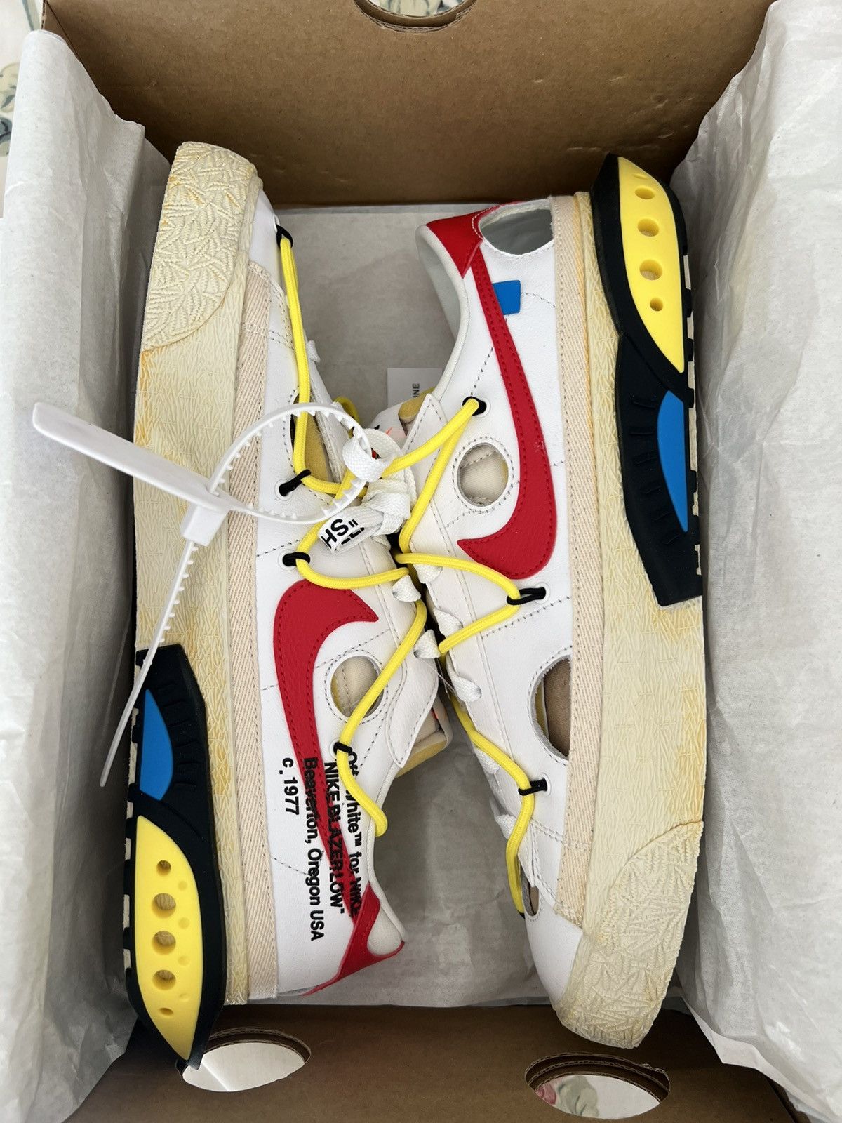 Nike × Off-White Nike off white blazer low Size US 11 / EU 44 - 1 Thumbnail