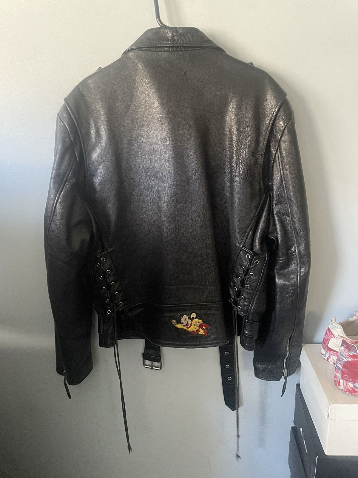 Other Mighty Mouse leather biker Size US L / EU 52-54 / 3 - 3 Thumbnail