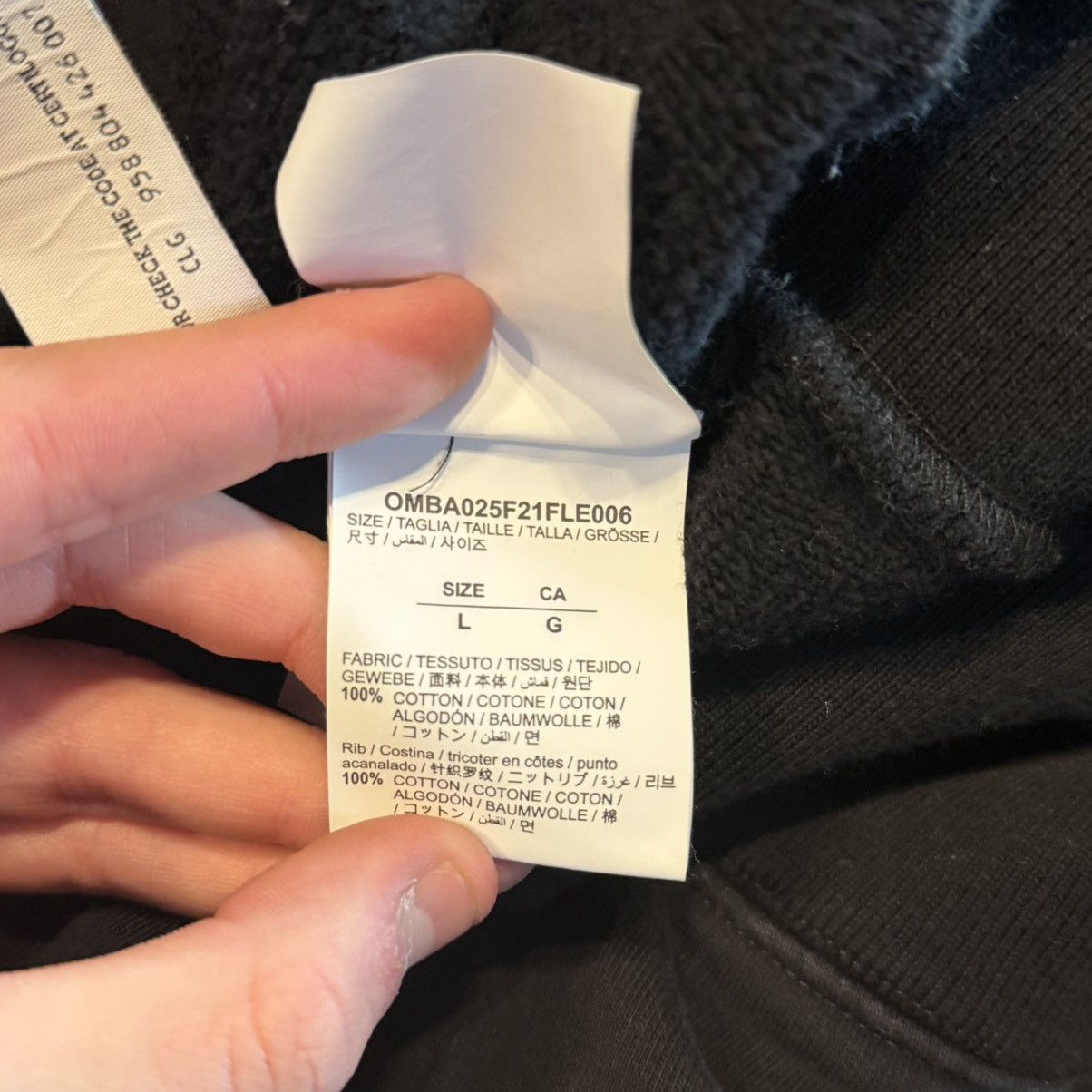 Off-White Off White Logo Crewneck Size US L / EU 52-54 / 3 - 6 Thumbnail