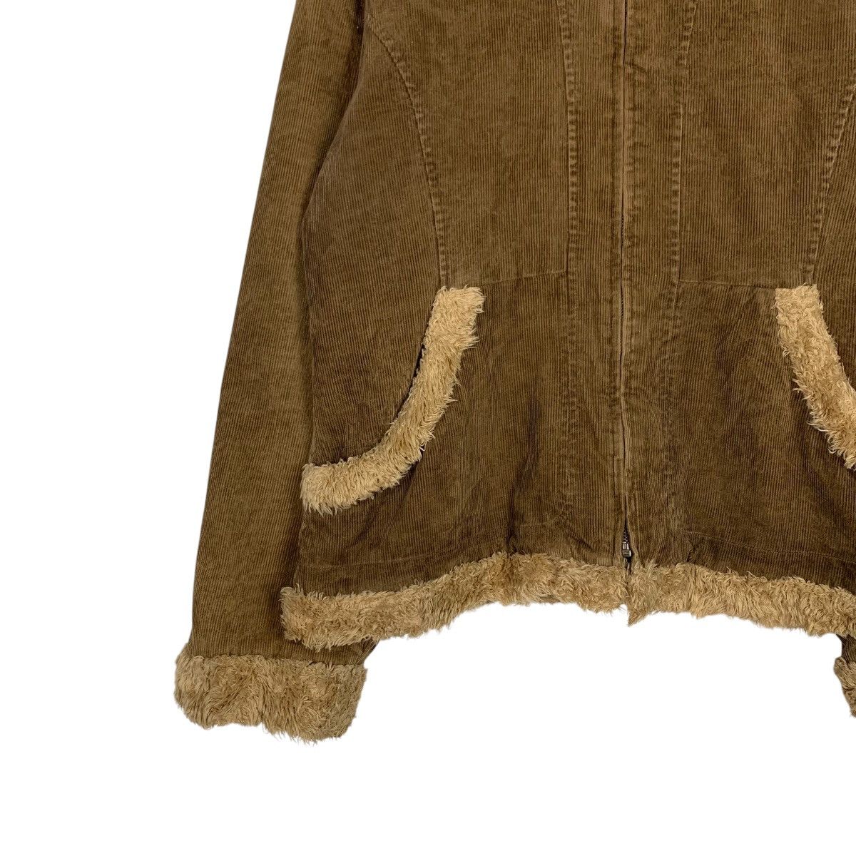 Japanese Brand MUDD Corduroy Hoodie Jacket #2162-C95 Size US L / EU 52-54 / 3 - 5 Thumbnail