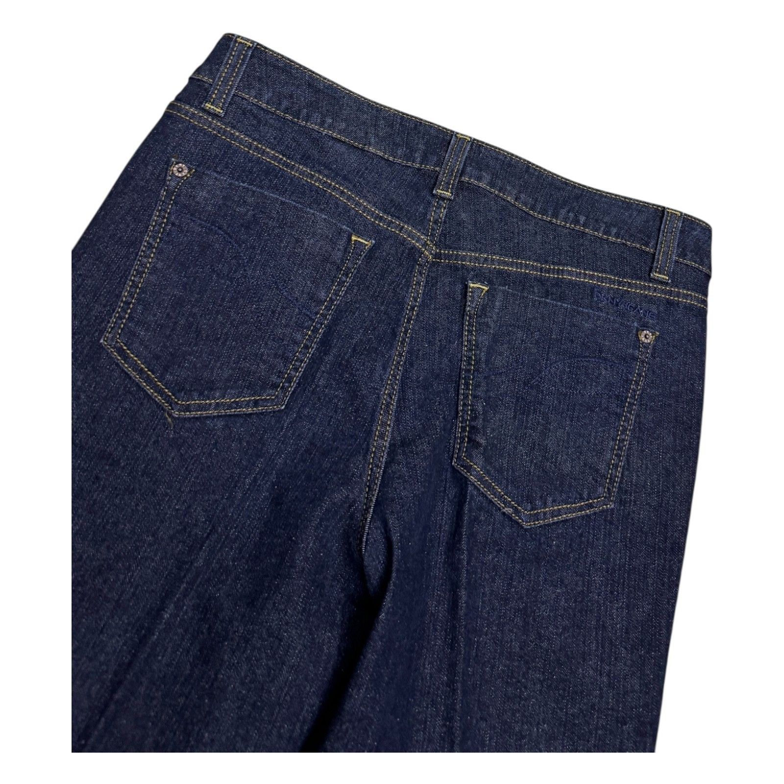 DKNY DKNY JEANS Vintage Y2K PLEATED Bootcut Denim Jeans 34x34 Size 34" / US 12 / IT 48 - 6 Thumbnail
