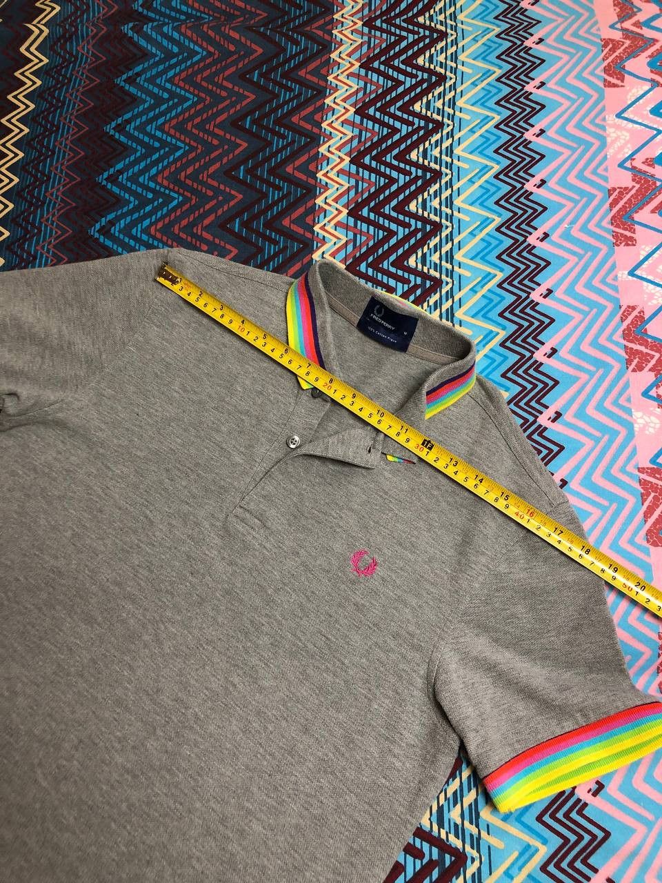 Fred Perry × Vintage Fred Perry Vintage casual polo shirt y2k Size US M / EU 48-50 / 2 - 2 Thumbnail