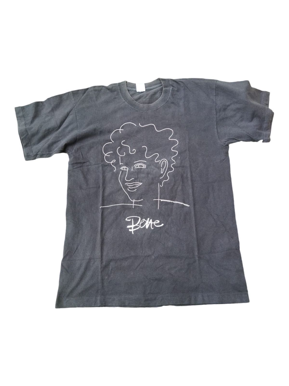 Band Tees × Vintage Vintage 90s Bette Midler Face Illustration T Shirt XL Size US L / EU 52-54 / 3 - 1 Thumbnail