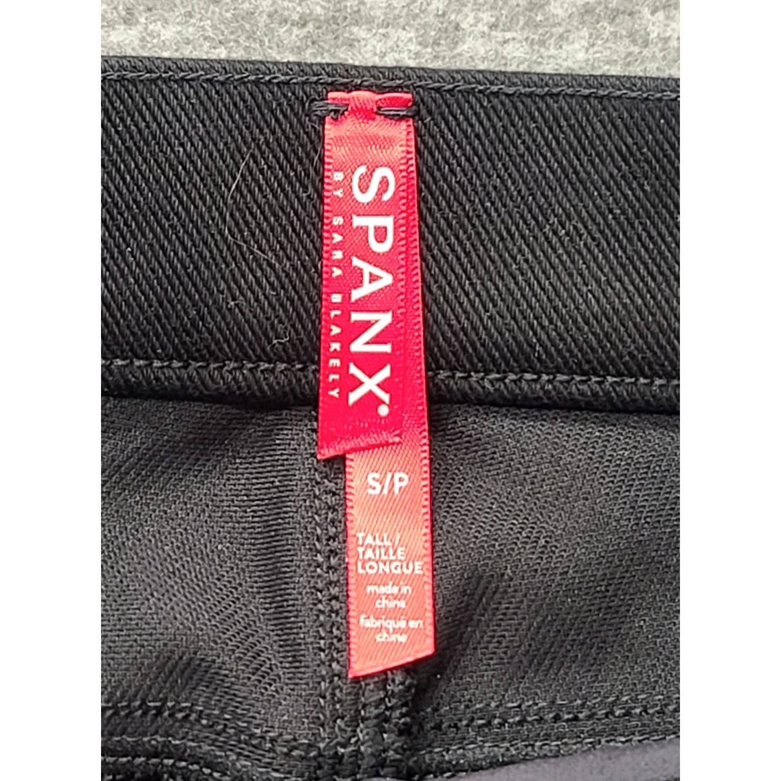 Spanx Spanx Jeans Womens S Skinny Fit Ankle Cut High Rise Shapewear Shaping Jeggings Black Denim Stretch Pull On Inseam 30 in Logo Size 28" / US 6 / IT 42 - 2 Thumbnail