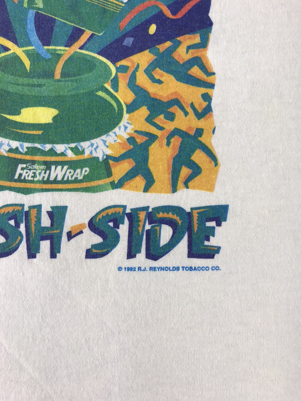 Vintage 90s 1992 Salem Usa art by R.J Reynolds Tee T-shirt Size US L / EU 52-54 / 3 - 4 Thumbnail