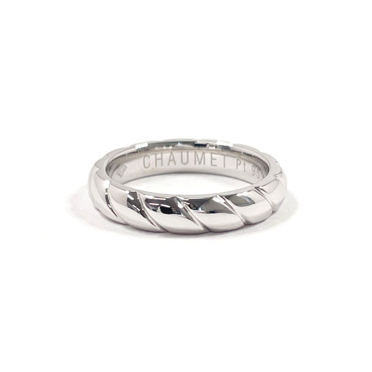 Chaumet Chaumet Torsade Pt950 Platinum Ring Metal Ring DUTY FREE for USA