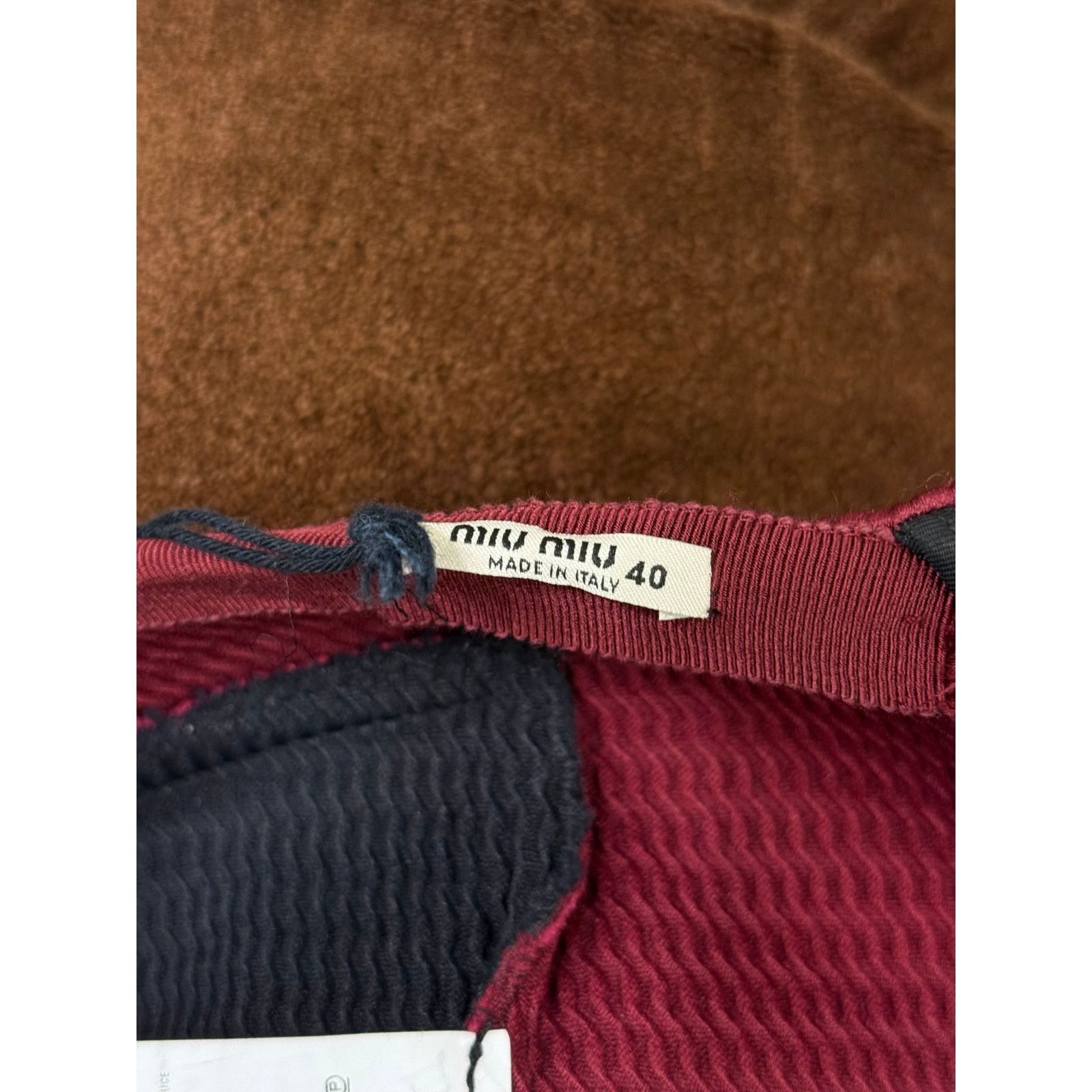 Miu Miu 2000s Miu Miu technical paneled skirt with tags Size 28" / US 6 / IT 42 - 7 Thumbnail