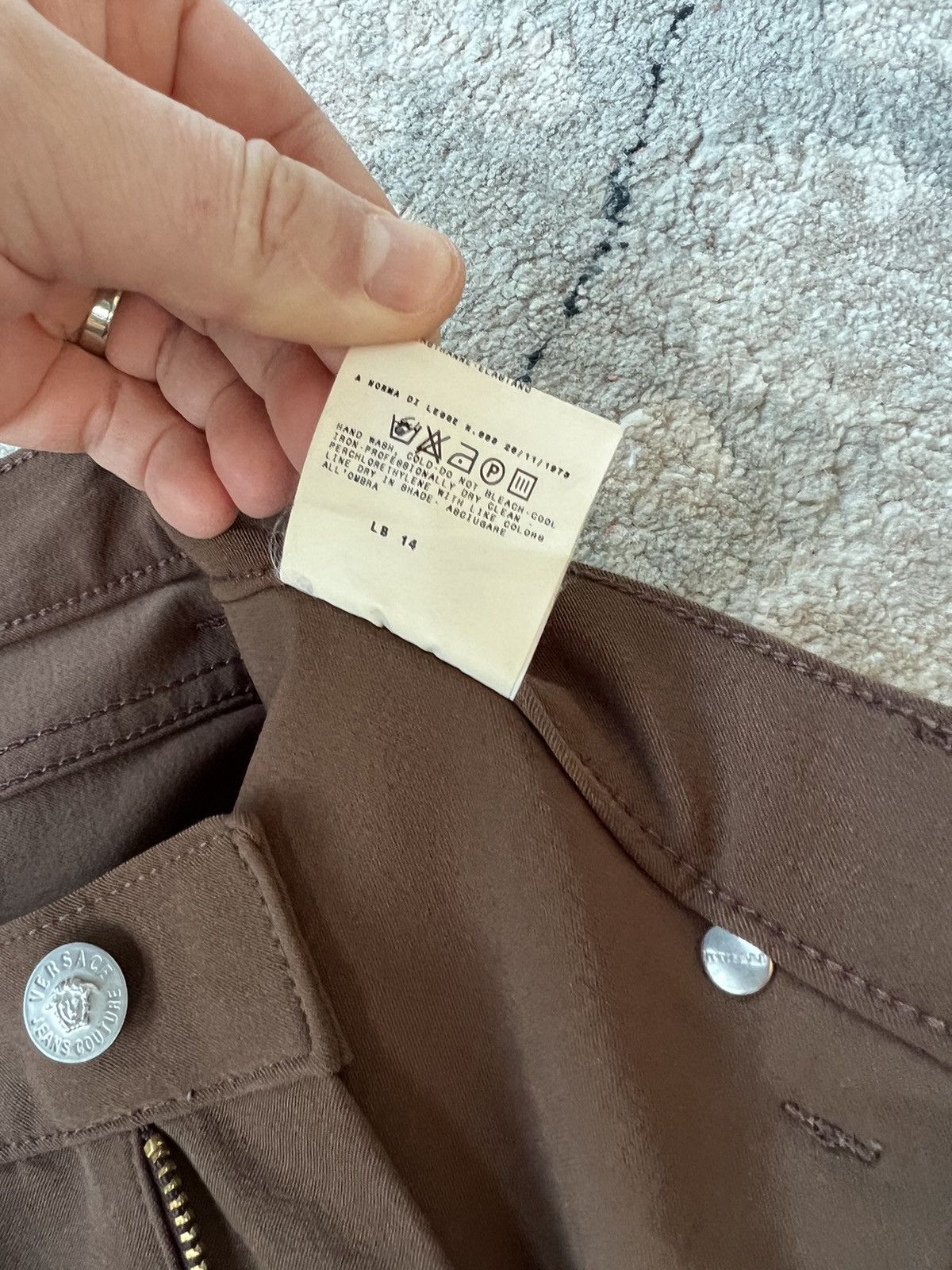 Versace Jeans Couture Versace Jeans Couture Pants Size US 33 - 8 Thumbnail