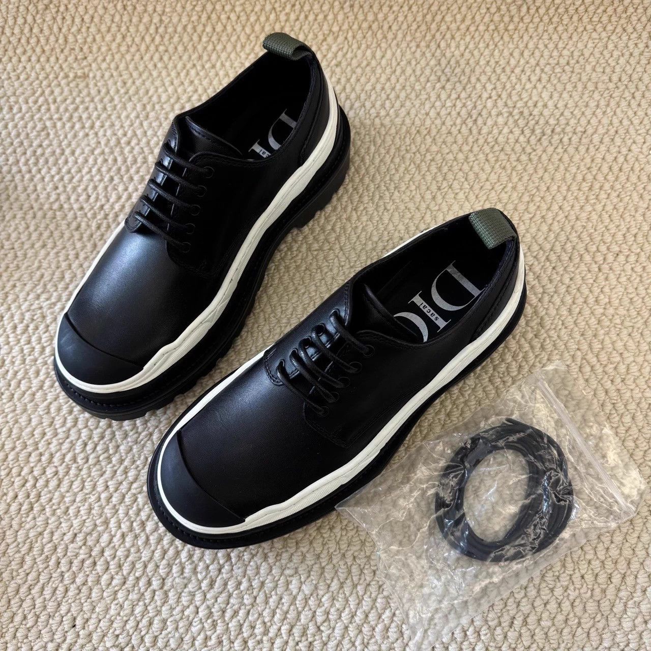 Dior Sacai x DIOR and Sacai comfortable everyday casual shoes Size US 5 / EU 37 - 2 Thumbnail