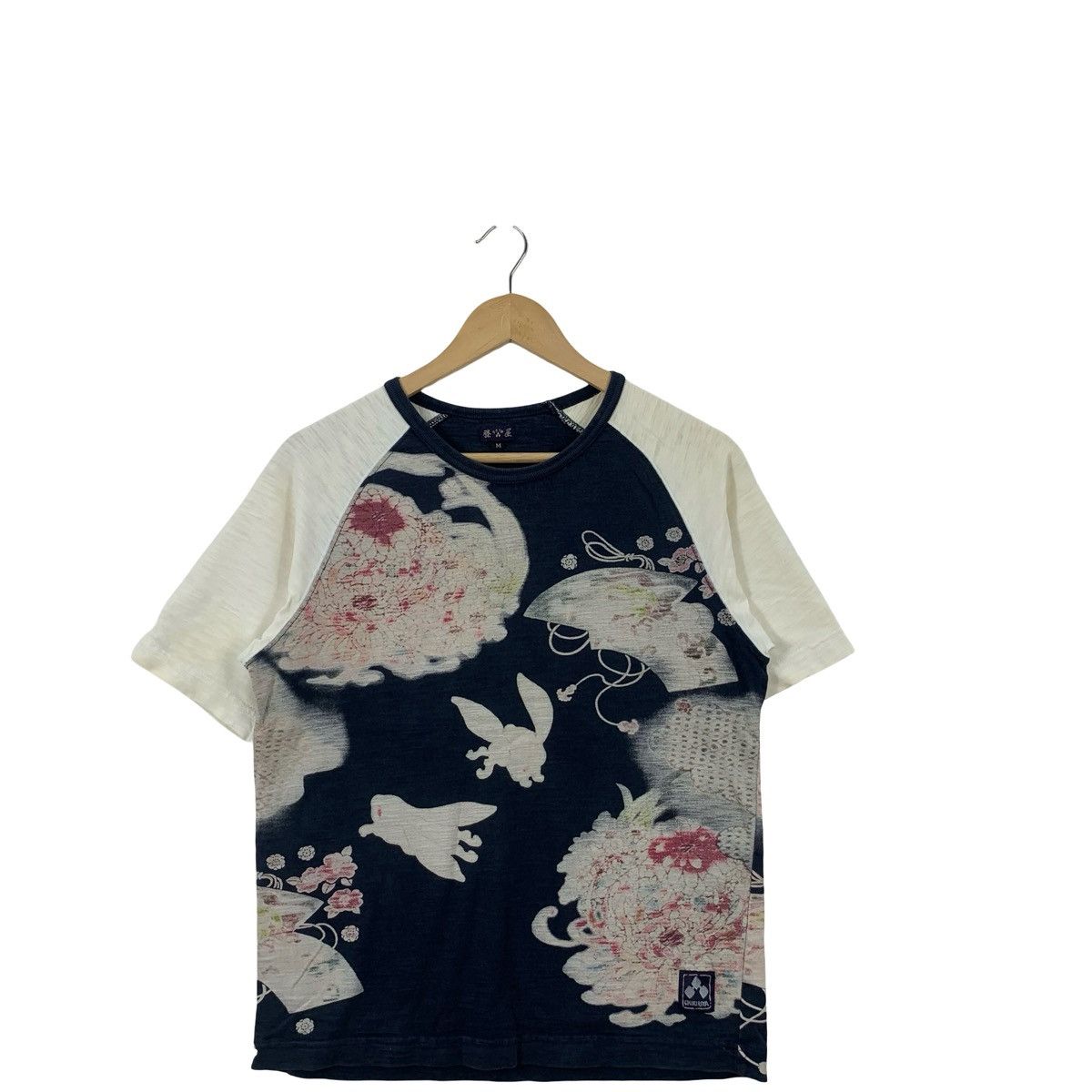 Other CHIKIRIYA Sukajan Design Tee Shirt Top Traditional Japan Art Size US M / EU 48-50 / 2 - 4 Thumbnail