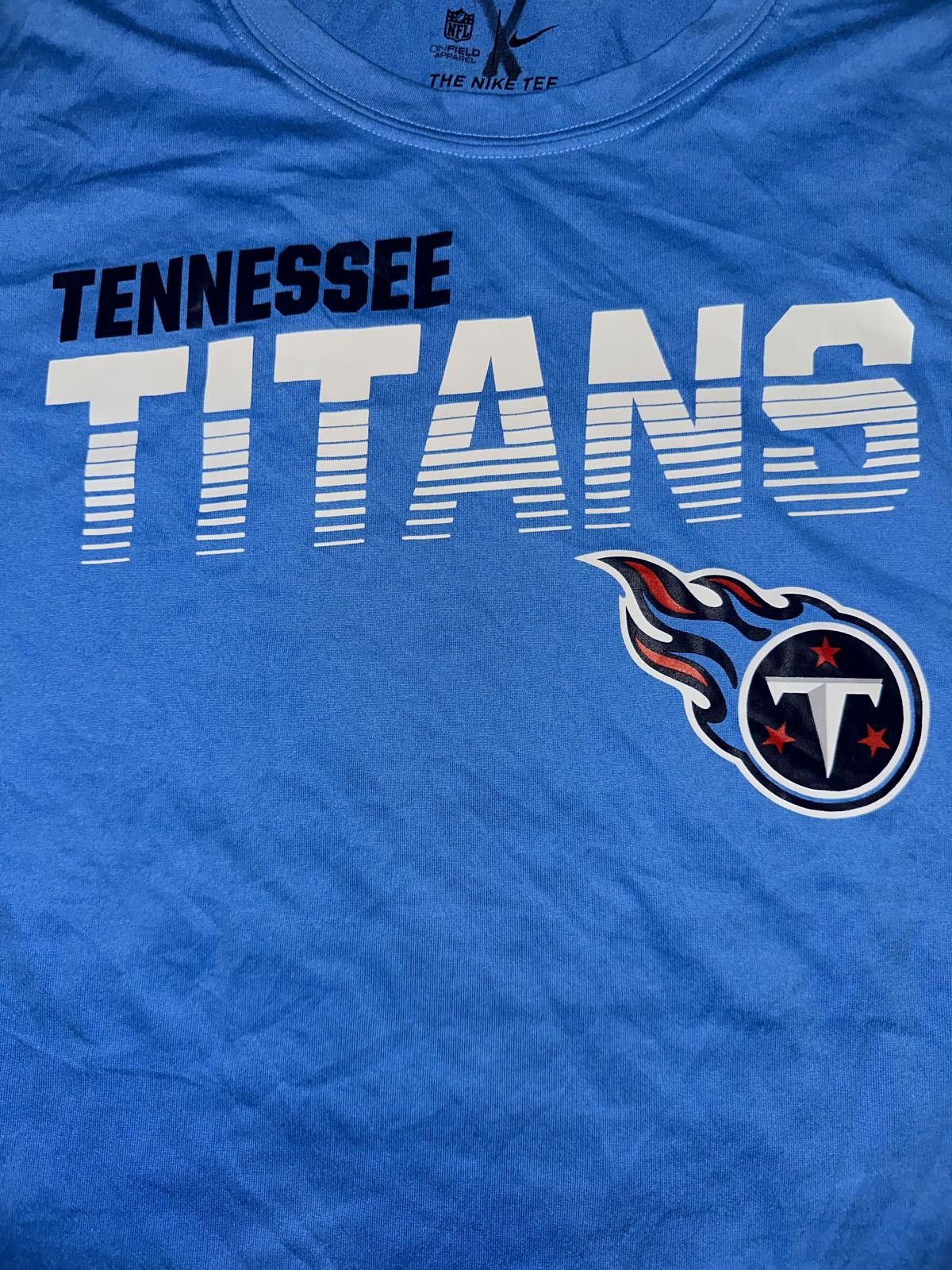 Nike Nike Mens Tennessee Titans Sideline Line of Scrimmage Lgnd Performance T-Shirt Size US XXL / EU 58 / 5 - 3 Thumbnail