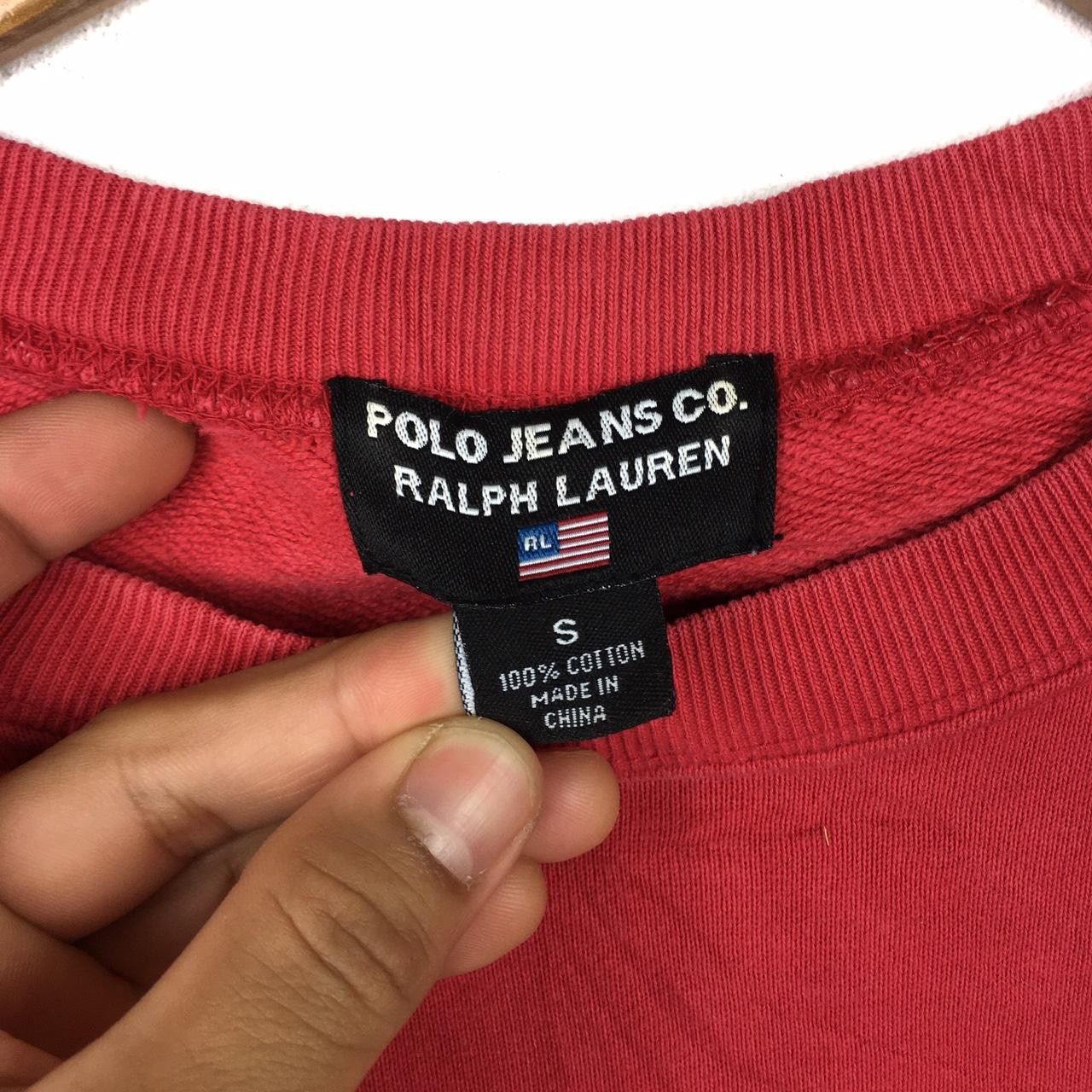 Vintage Vtg POLO JEANS CO. RALPH LAUREN Sweatshirt Sweater Jumper Size US S / EU 44-46 / 1 - 3 Thumbnail