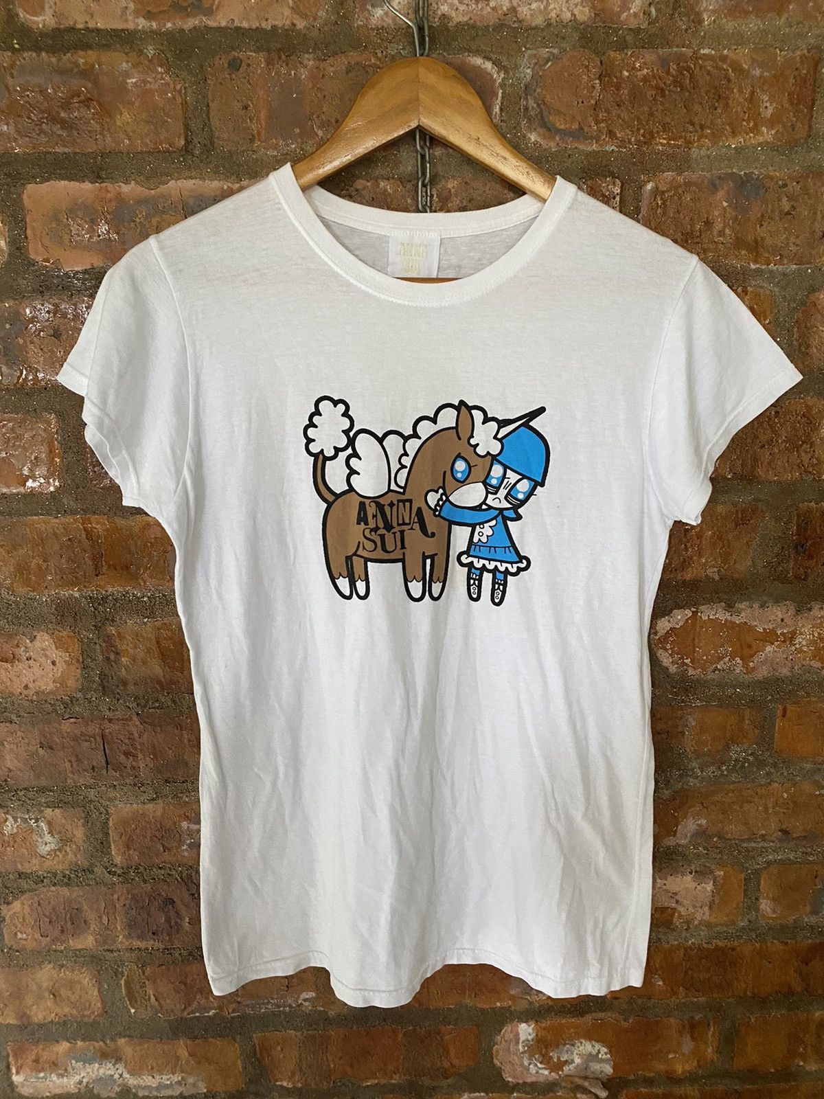 Anna Sui 1990s Anna Sui Unicorn Powerpuff girll tee Size S / US 4 / IT 40 - 2 Thumbnail