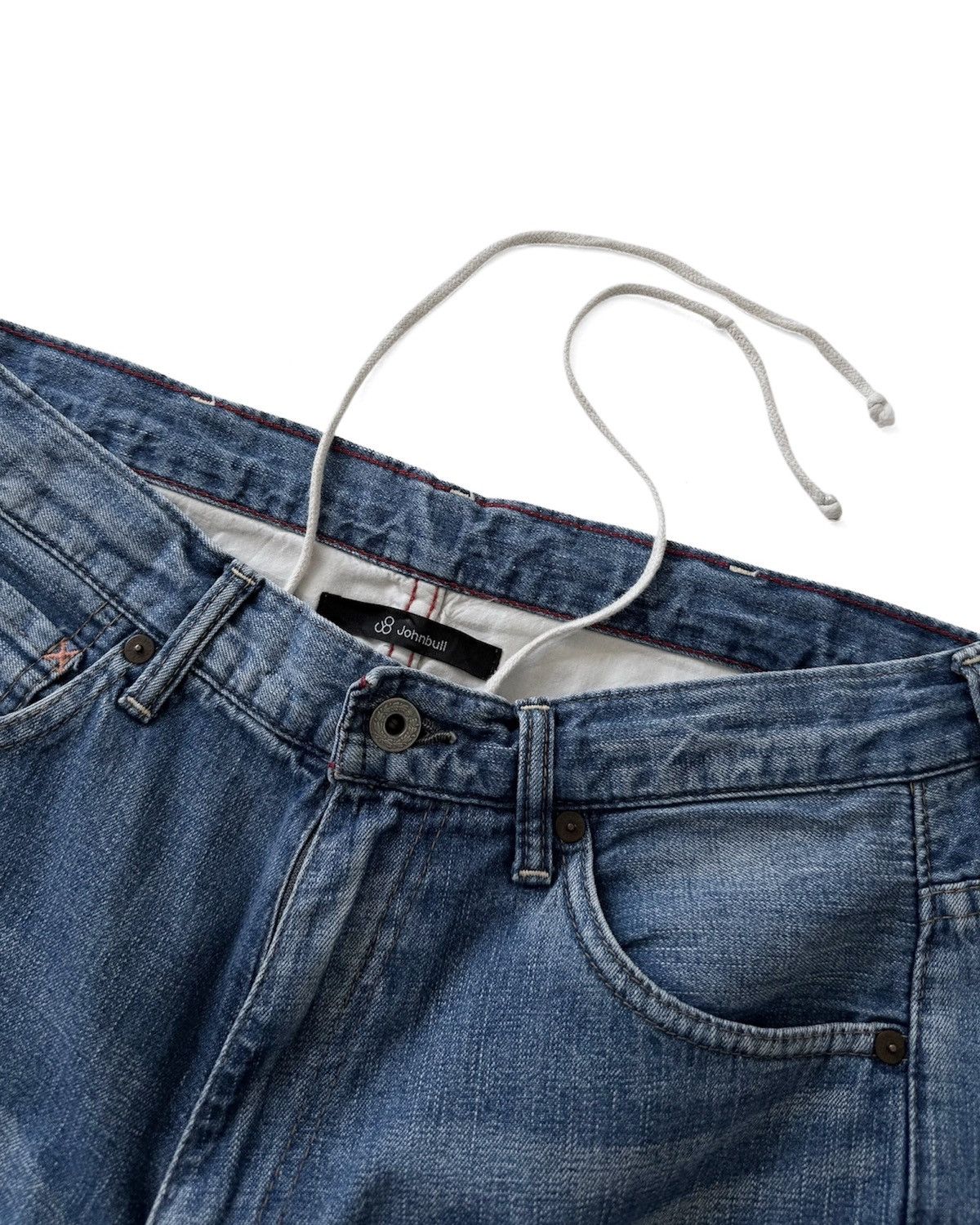 Johnbull JOHNBULL SELVAGE DENIM WIDE JEANS Size US 32 / EU 48 - 4 Thumbnail
