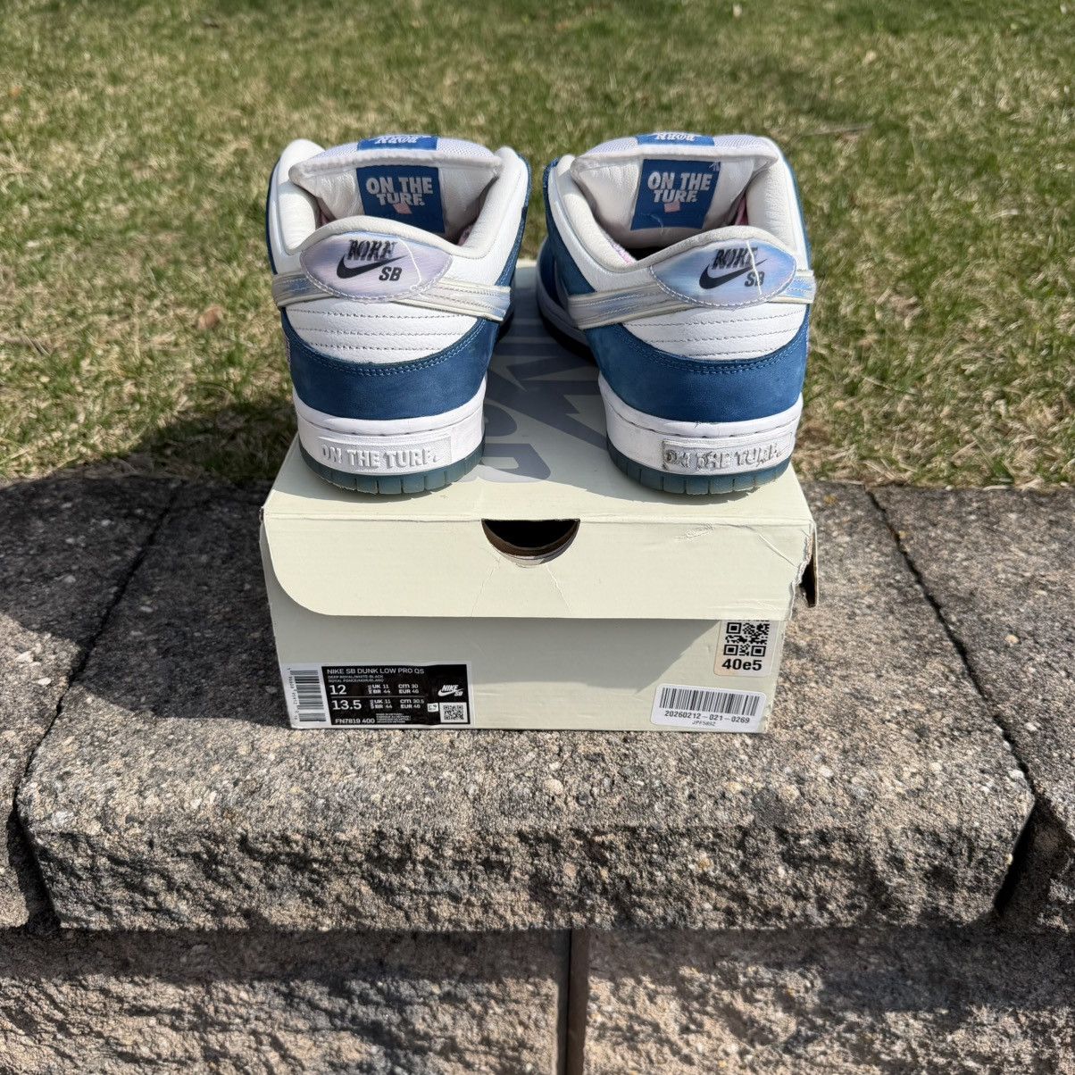 Born X Raised × Nike Nike x Born X Raised SB Dunk Low Size 12 Mens Size US 12 / EU 45 - 6 Thumbnail