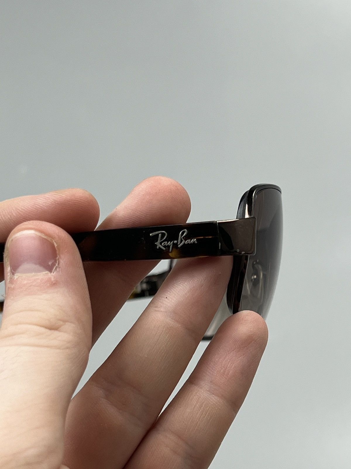 RayBan RayBan Chrome Frame Sunglasses (Y0548) Size ONE SIZE - 3 Thumbnail