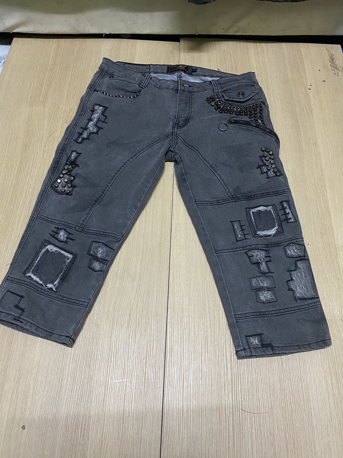 Japanese Brand JEANS KAMIMURA TOKYO Size US 34 / EU 50 - 20 Thumbnail