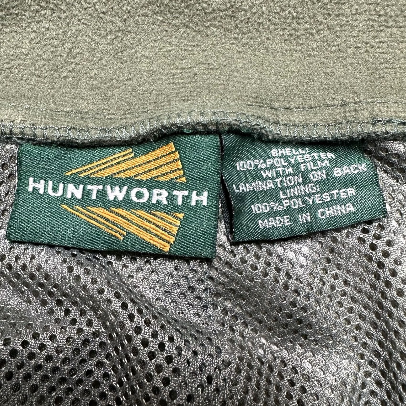 Vintage Huntworth Mens Medium Green Micro Fleece Hunting Pants Waterproof Weatherproof Size US 31 - 7 Thumbnail