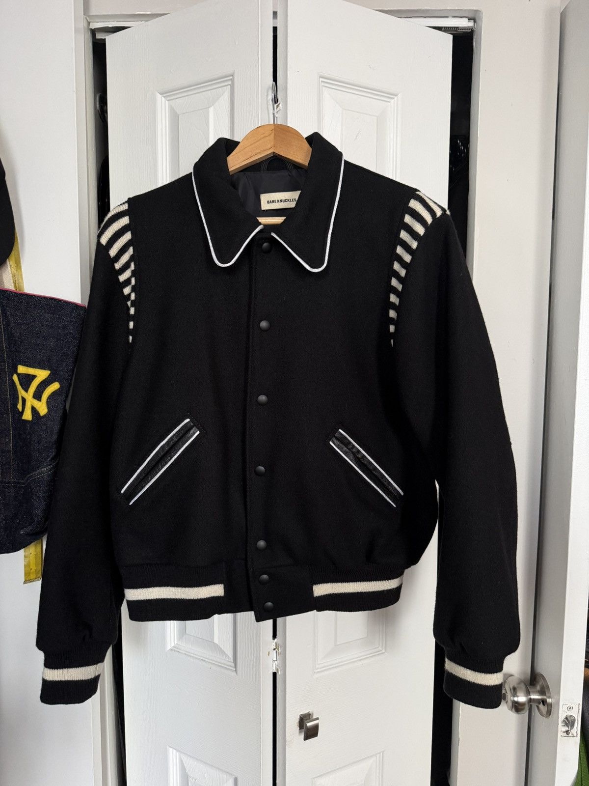 Bare Knuckles Bare Knuckles Wool Varsity Jacket Size US M / EU 48-50 / 2 - 1 Thumbnail