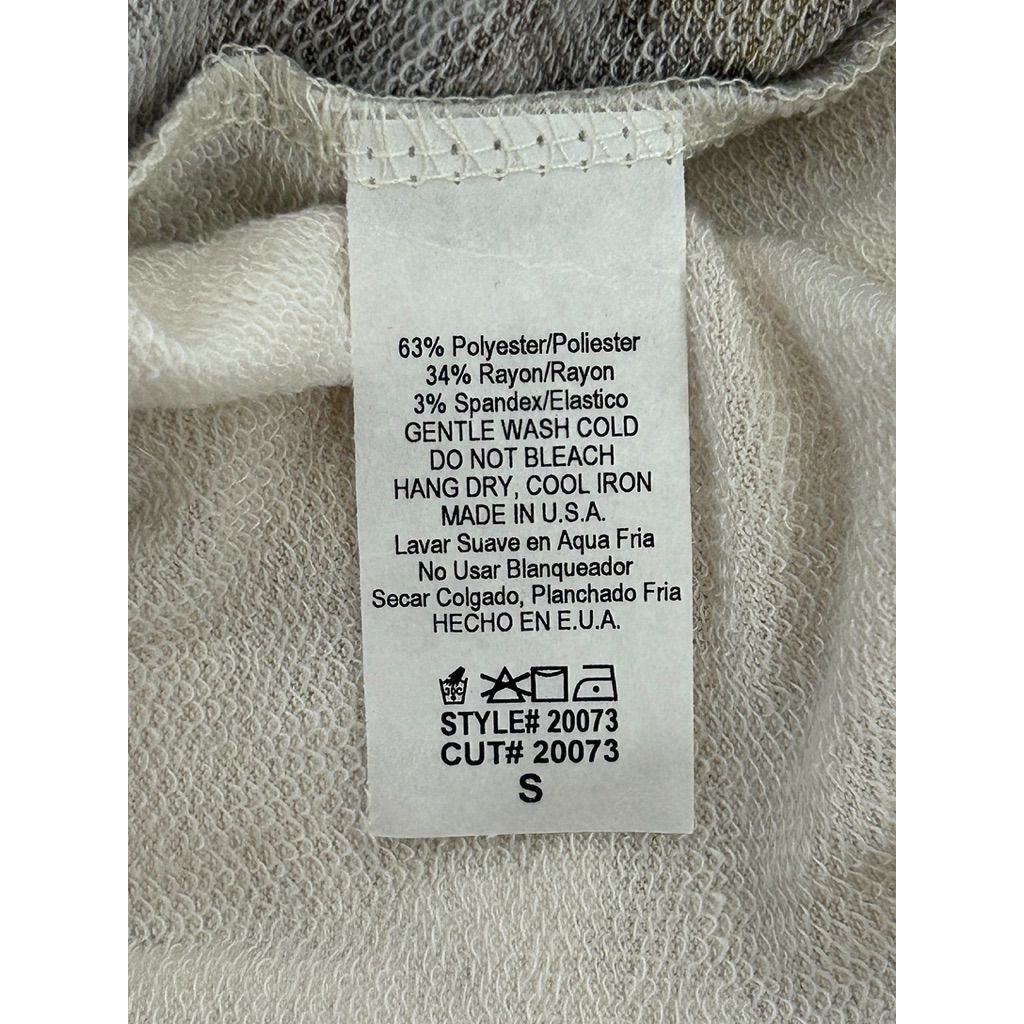 Other Mystree Women's Leopard Print Stripe Jogger Set in Cream / B Size 27" / US 4 / IT 40 - 10 Thumbnail