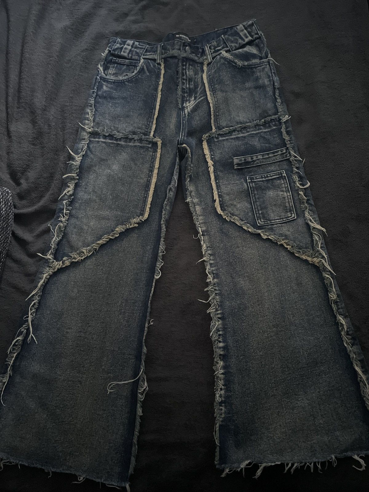 JAPANESE LOOSE FIT 【NO/FAITH STUDIOS】 RAW DENIM JAPANESE LOOSE FIT BLUE – NO/FAITH STUDIOS