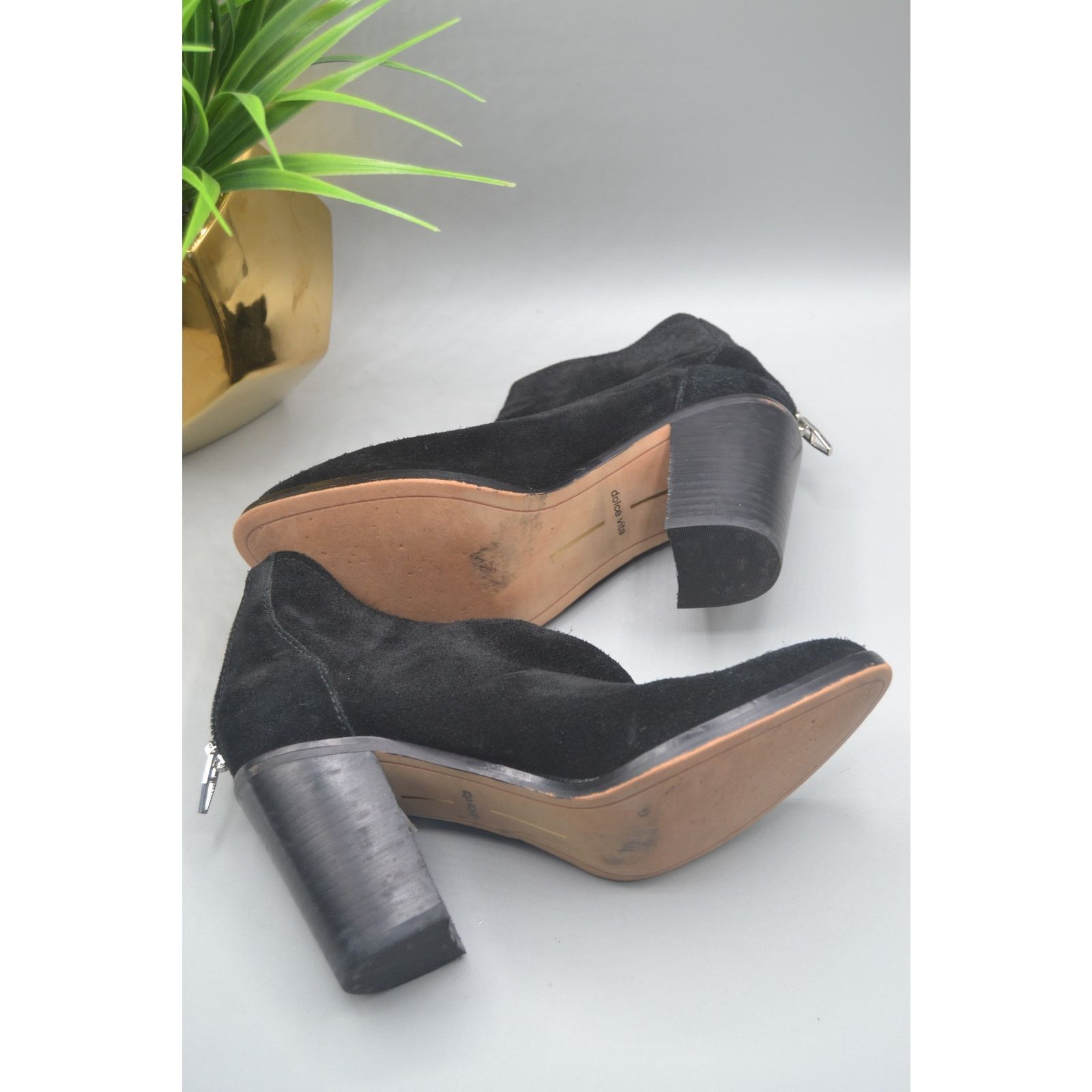 Dolce Vita Black Leather Dolce Vita Ankle Boots Size 6.5 Size US 6.5 / IT 36.5 - 4 Thumbnail