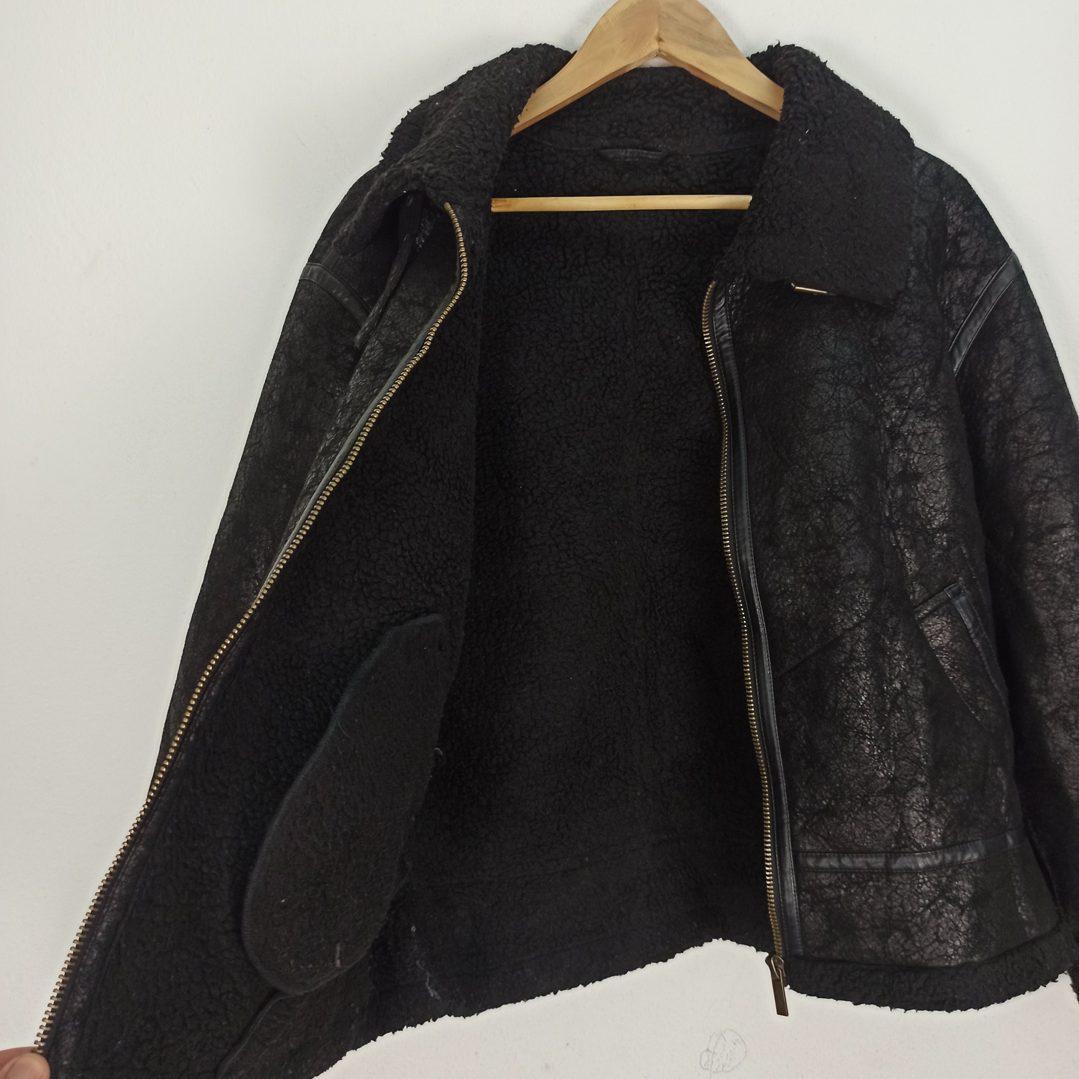 Japanese Brand Bottle Seoul Sheepskin Coat Jacket Army Size US L / EU 52-54 / 3 - 8 Thumbnail