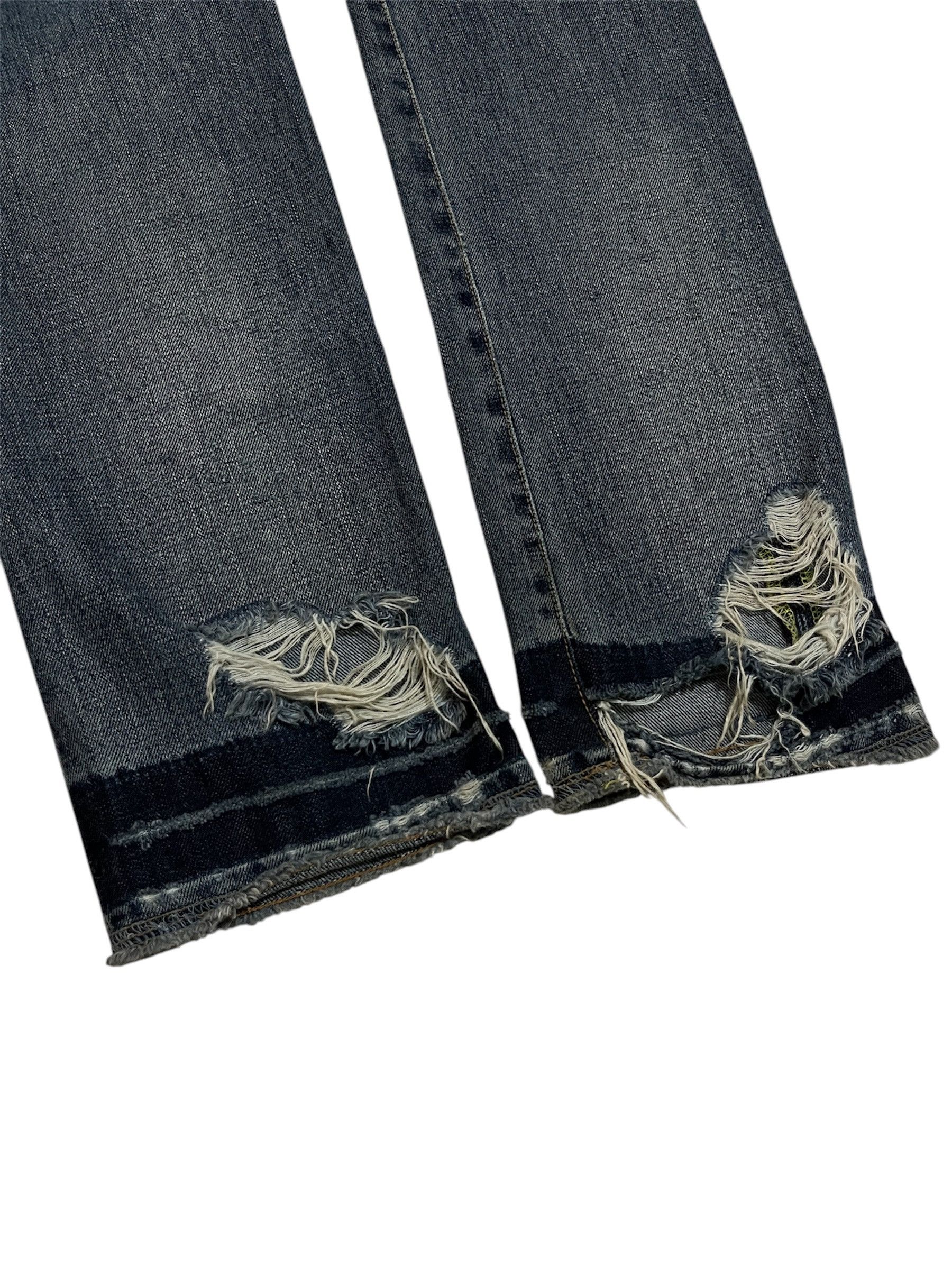 Marithe + Francois Girbaud Marithe Francois Girbaud Distressed Denim Jeans Size US 26 / EU 42 - 2 Thumbnail