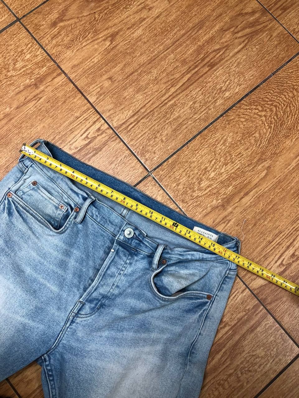 Allsaints Mens AllSaints Cigarette jeans skinny fit stretch denim Size US 34 / EU 50 - 15 Thumbnail