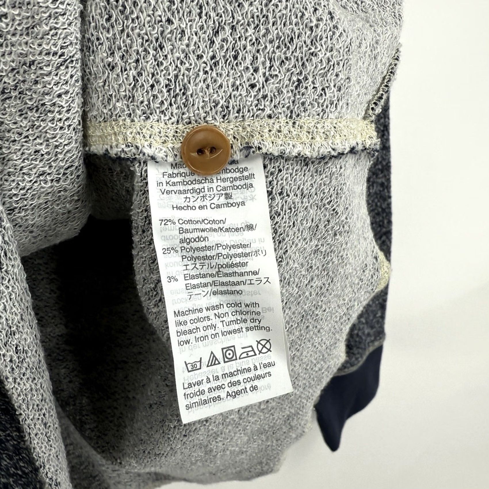 Wallace & Barnes Wallace & Barnes Shirt Men M Henley Thermal Navy Heather Size US M / EU 48-50 / 2 - 6 Thumbnail