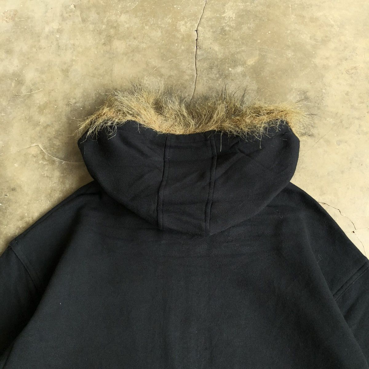 Japanese Brand 2000s Natural Born Stars Logo Fur Ziphoodie Black Lgb Size US XL / EU 56 / 4 - 13 Thumbnail