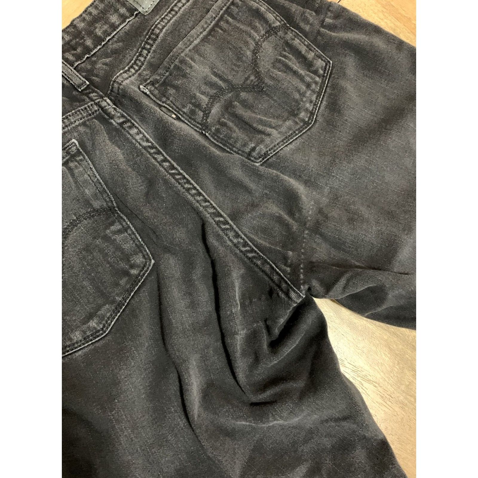 Levi's Levi's 712 Slim Jeans Womens Size 30 Black Denim Straight Leg 29in Inseam Size 30" / US 8 / IT 44 - 7 Thumbnail