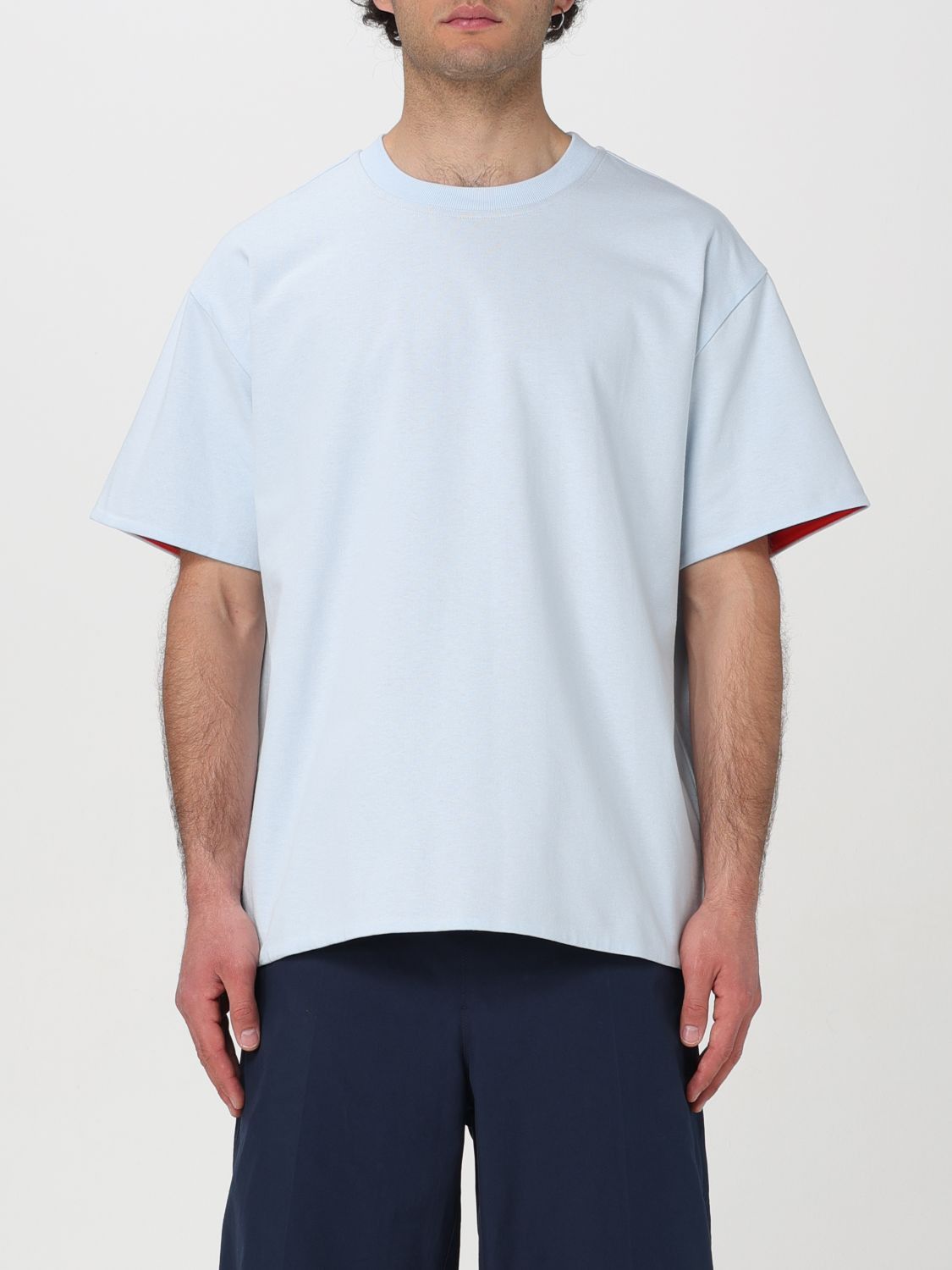 image of Bottega Veneta T-Shirt Men Gnawed Blue (Size Medium)