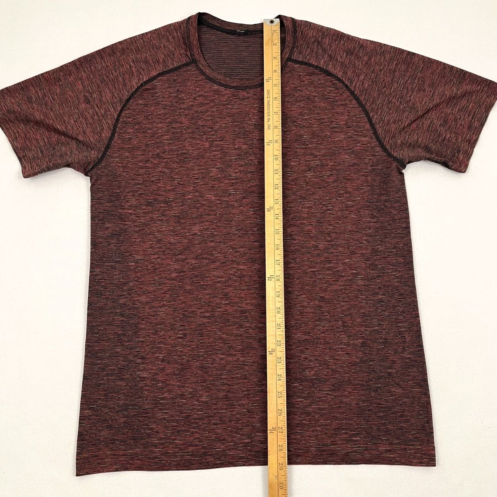 Lululemon Lululemon Metal Vent Tech Shirt Mens L Red Multi Active Workout Running Preppy Size US L / EU 52-54 / 3 - 4 Thumbnail