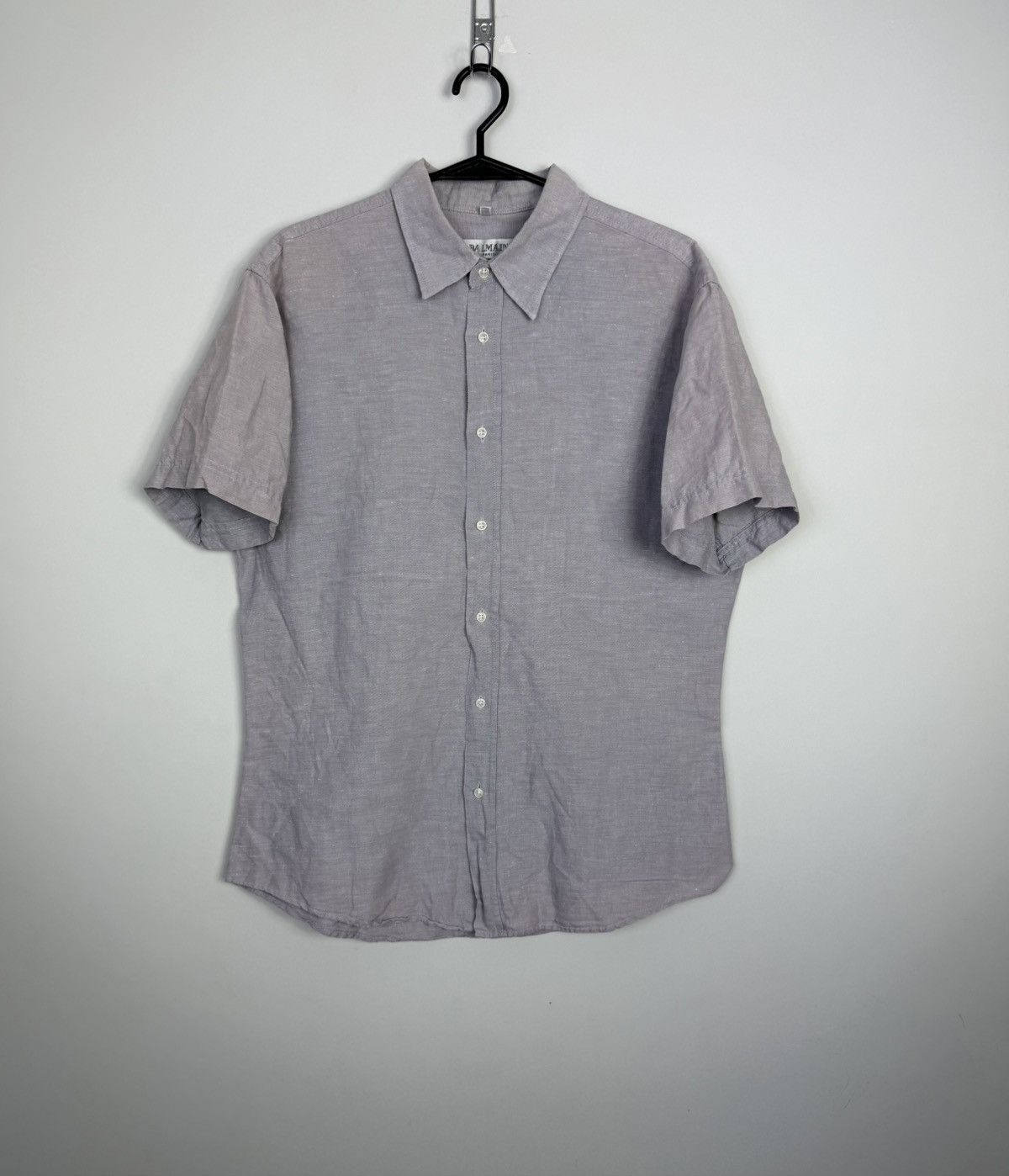 Balmain Balmain Paris Pearl Button Shirt Size US M / EU 48-50 / 2 - 2 Thumbnail