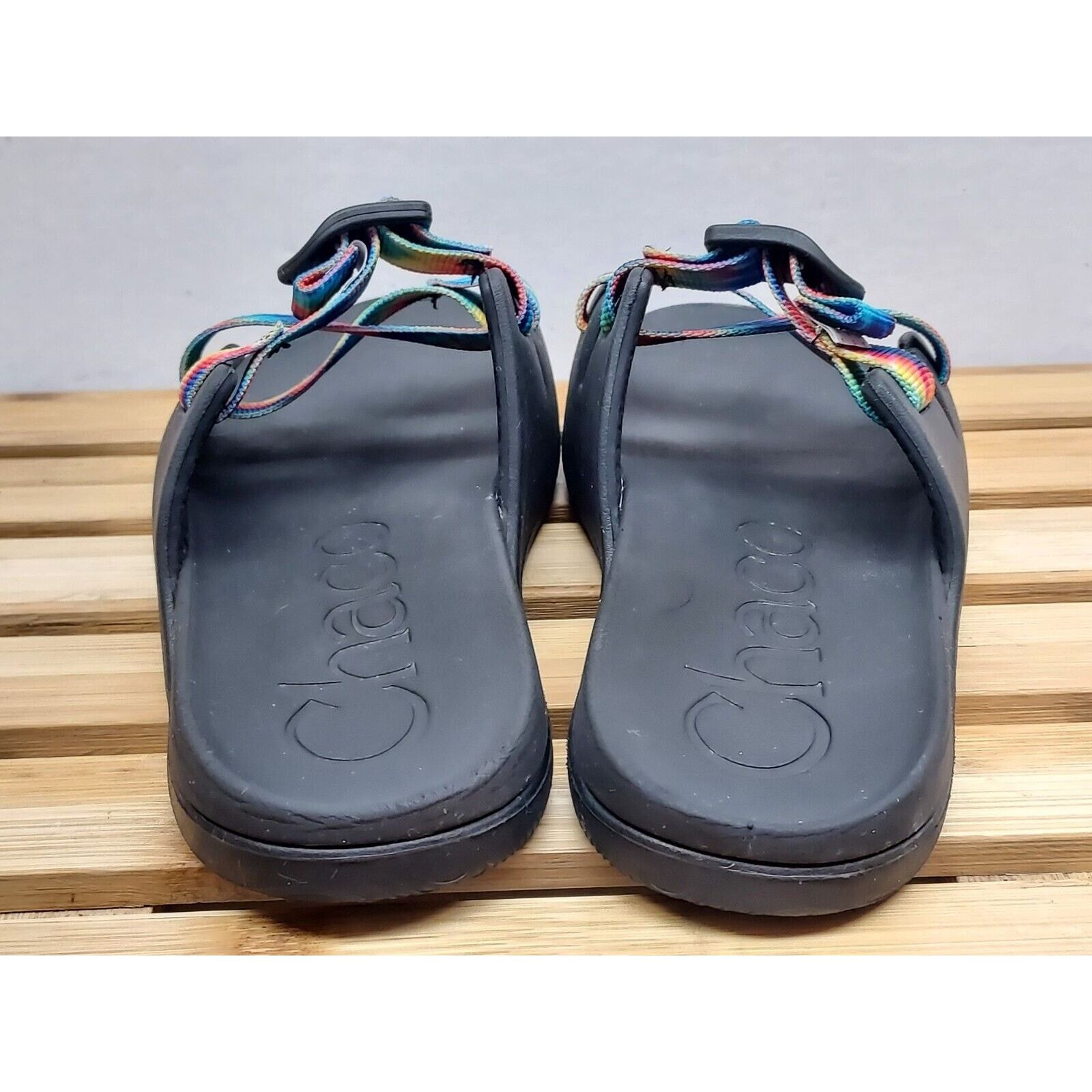 Chaco Chaco Kids | Tie-Dye | Chillos Slide Sandals Size Y4 Size US 4 / IT 34 - 7 Thumbnail